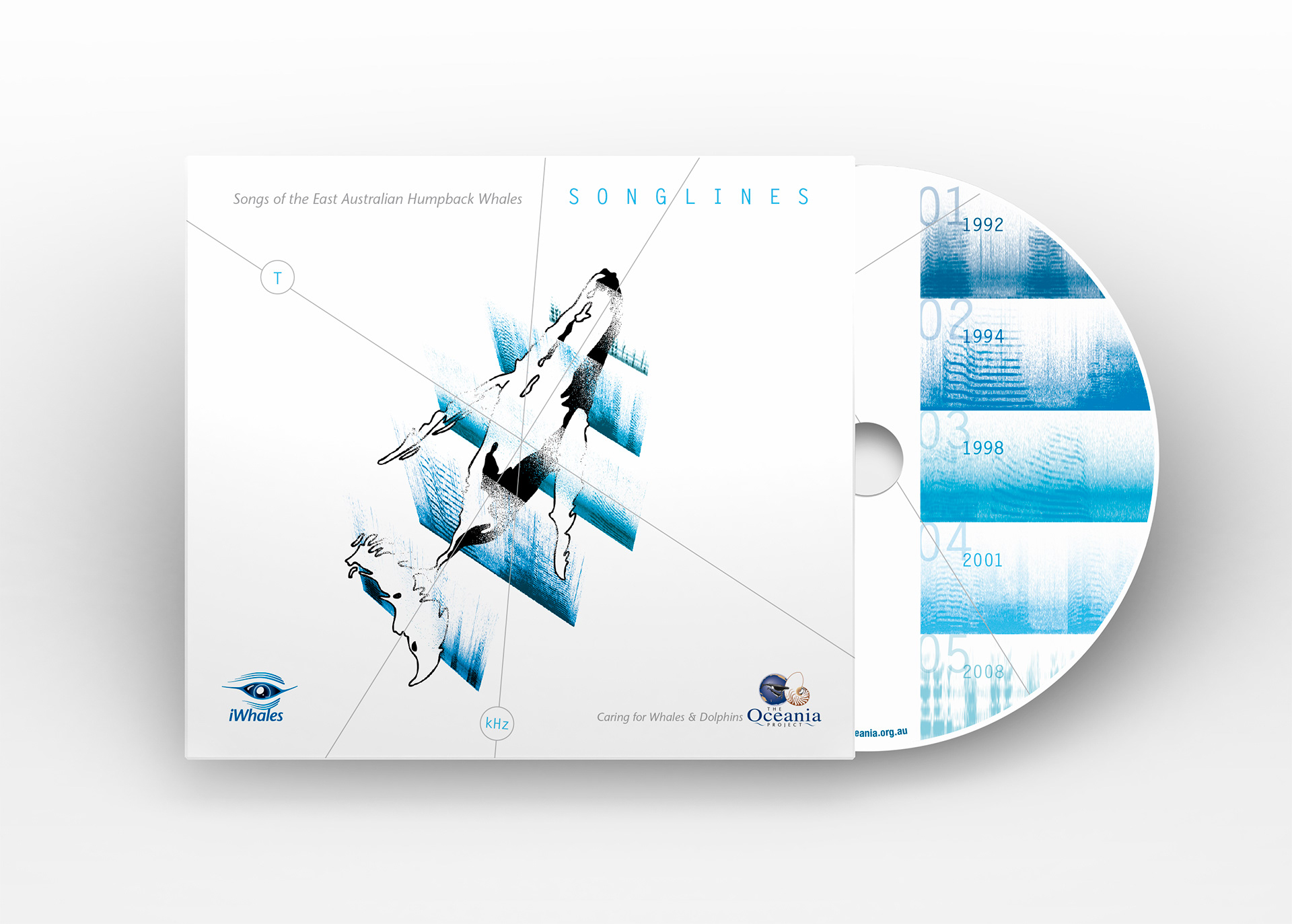 Songlines – Songs of the Eastern Australian Humpback Whales CD and cover.