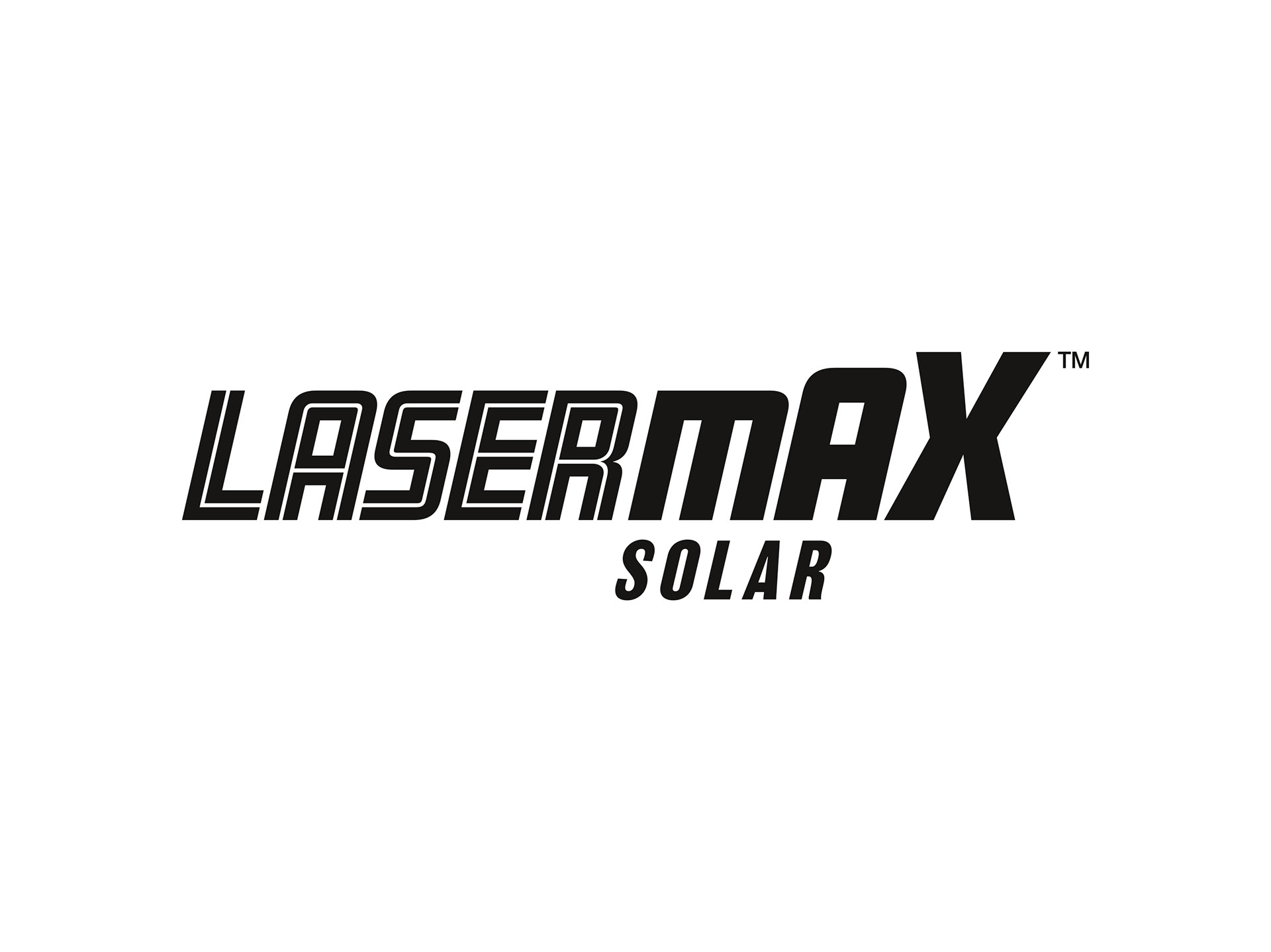 LaserMAX Solar sub-brand trademarked logo.