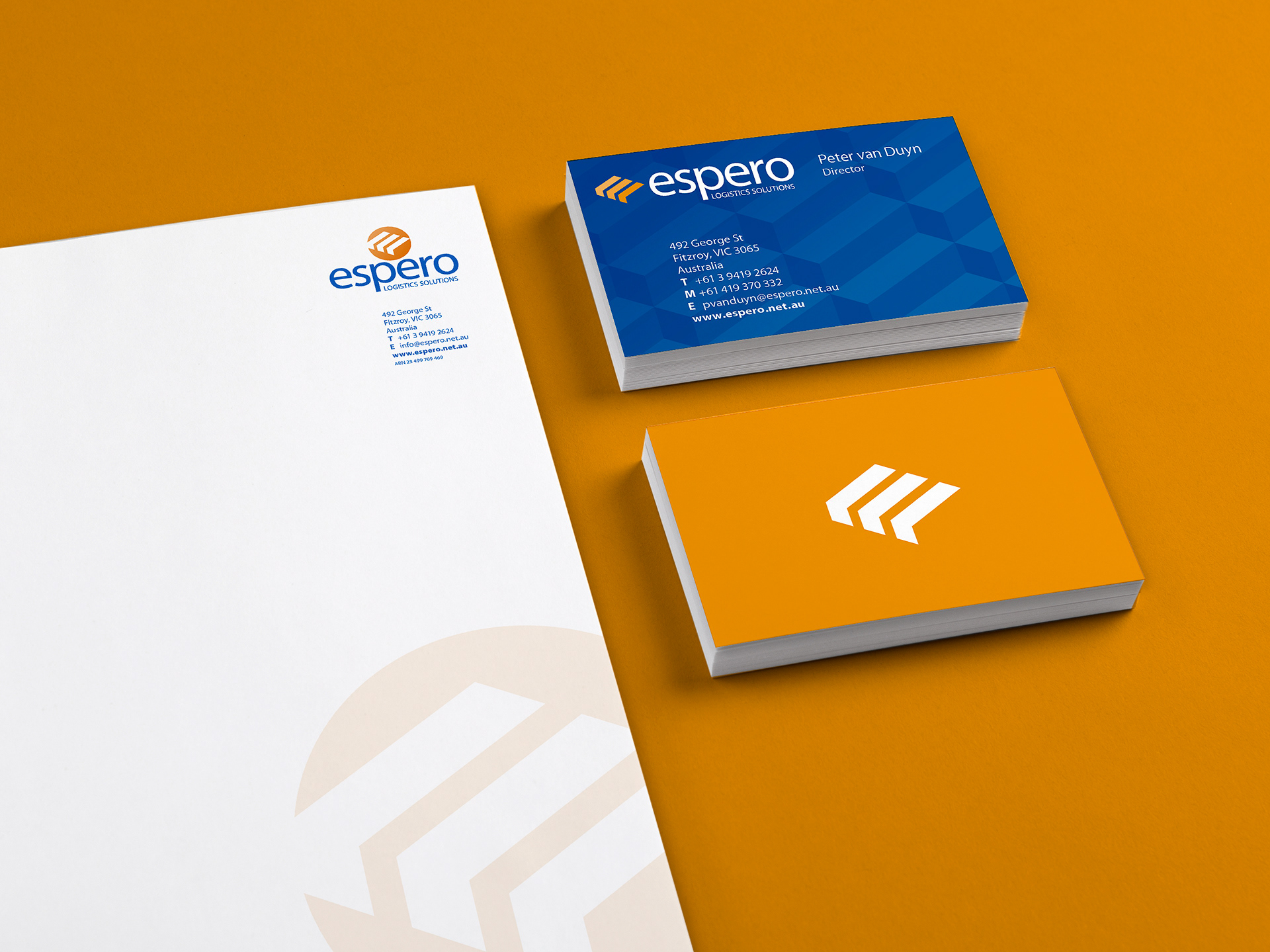 Espero Corporate Identity & Stationery