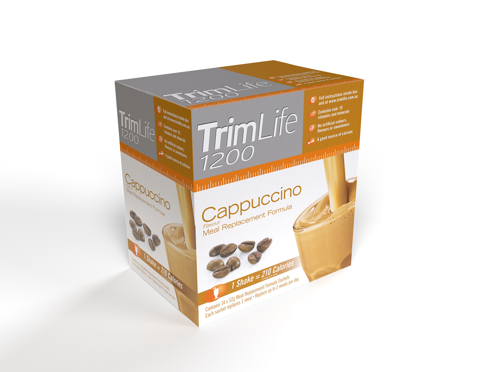 TrimLife 1200 Cappuccino Shake.