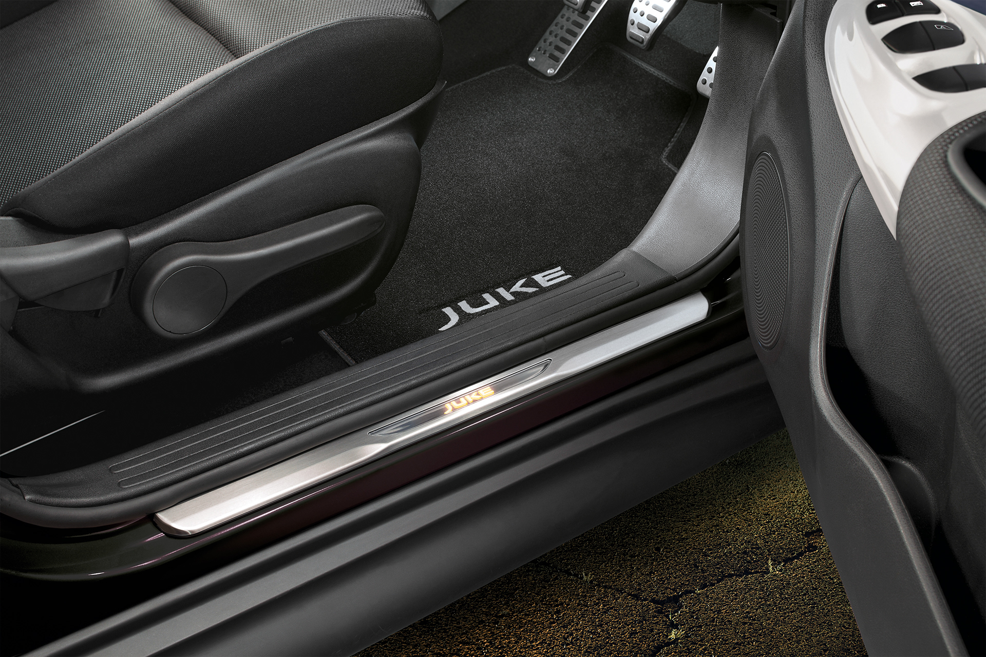 Open driver’s side door with edits applied.
