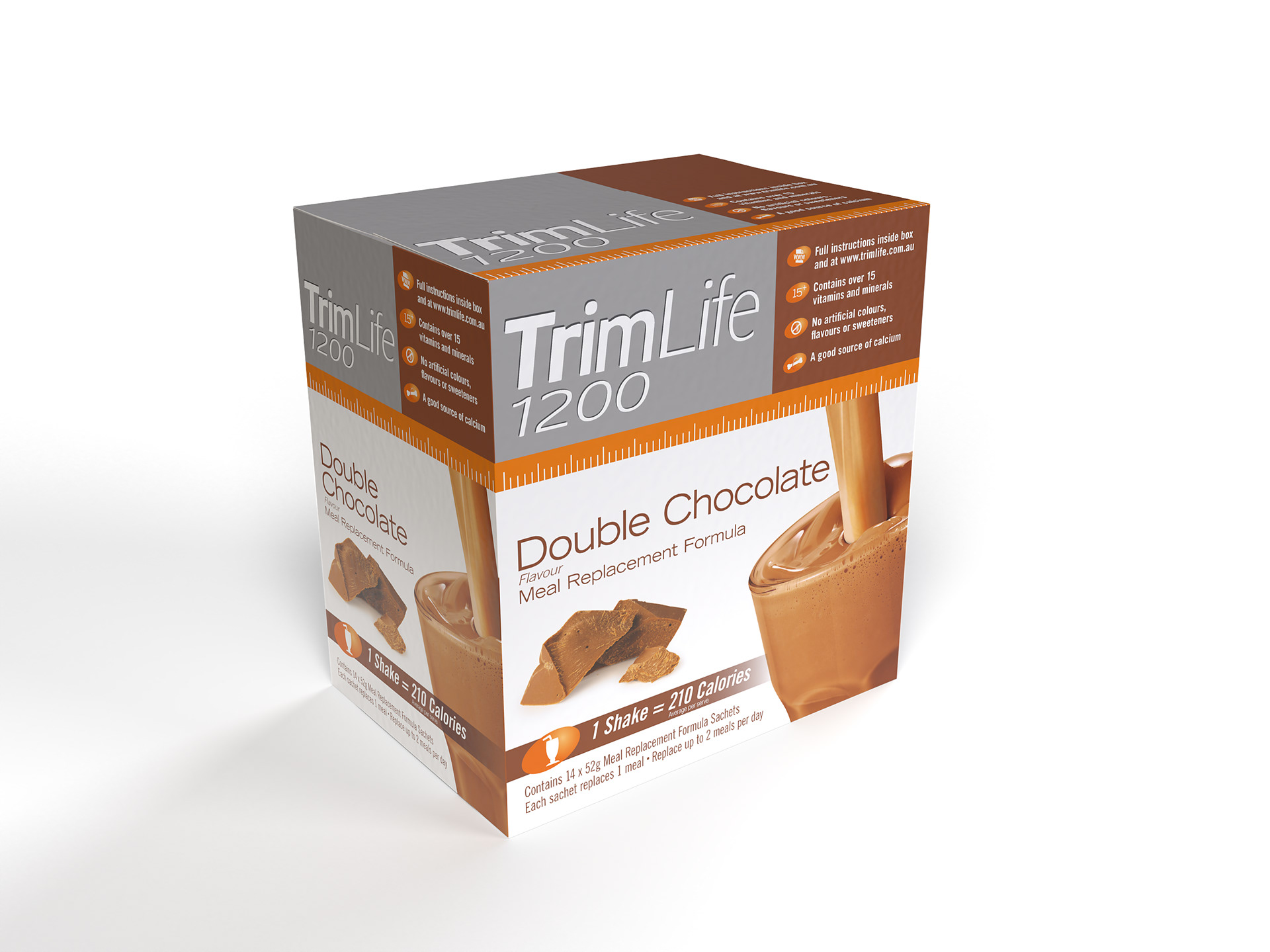 TrimLife 1200 Double Chocolate Shake.