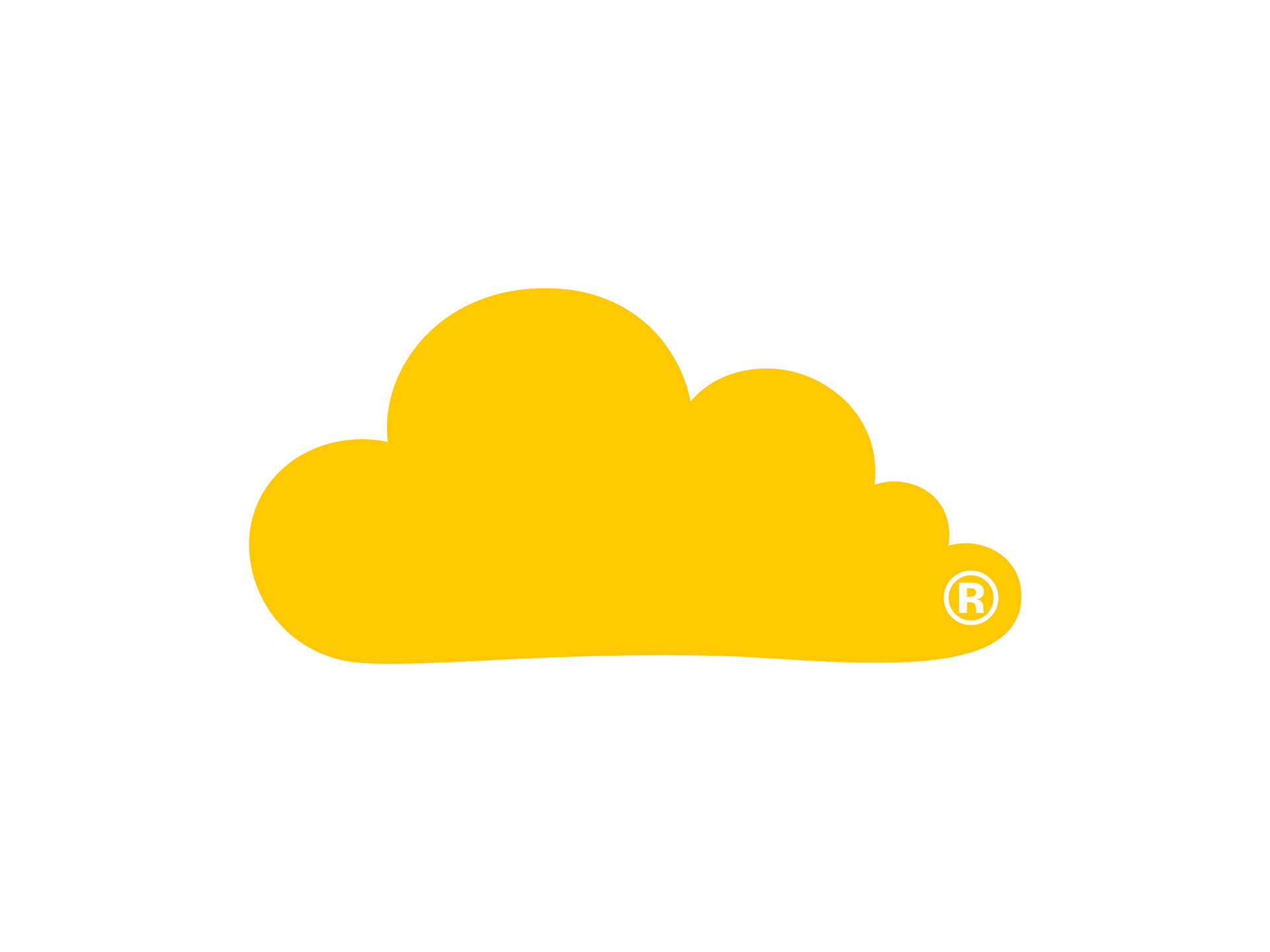 Little Yellow Cloud shape only trademark.