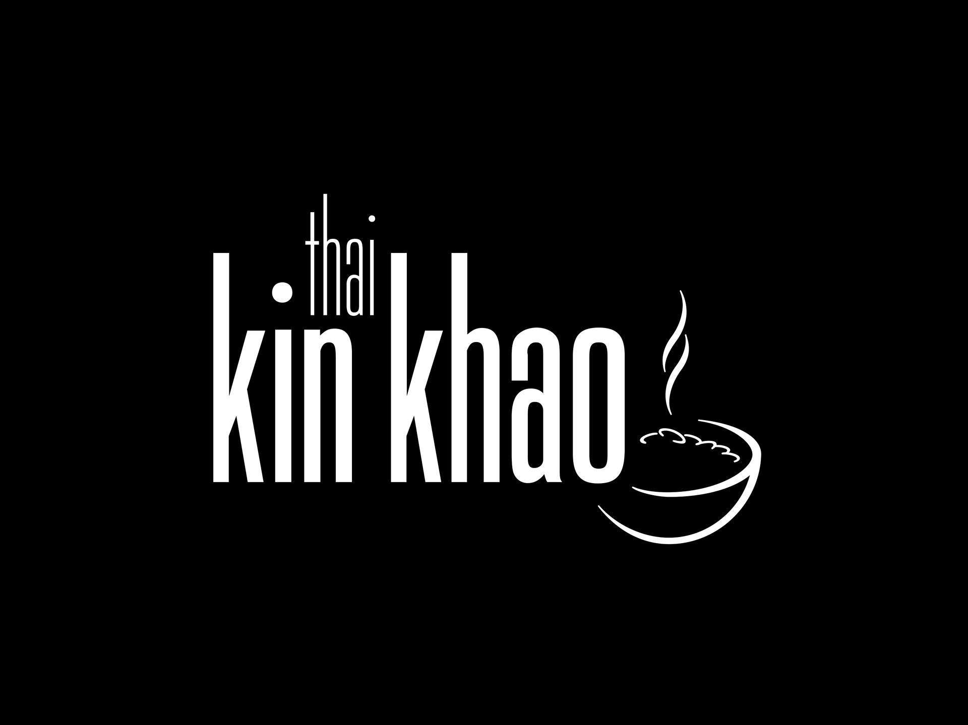 Kin Khao reversed logo.