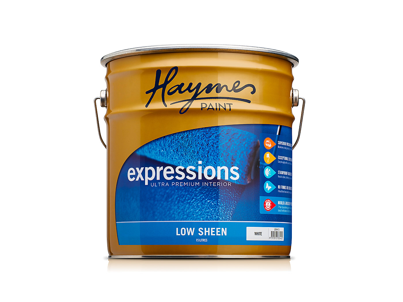 Haymes Paint Expressions Low Sheen retouched image.