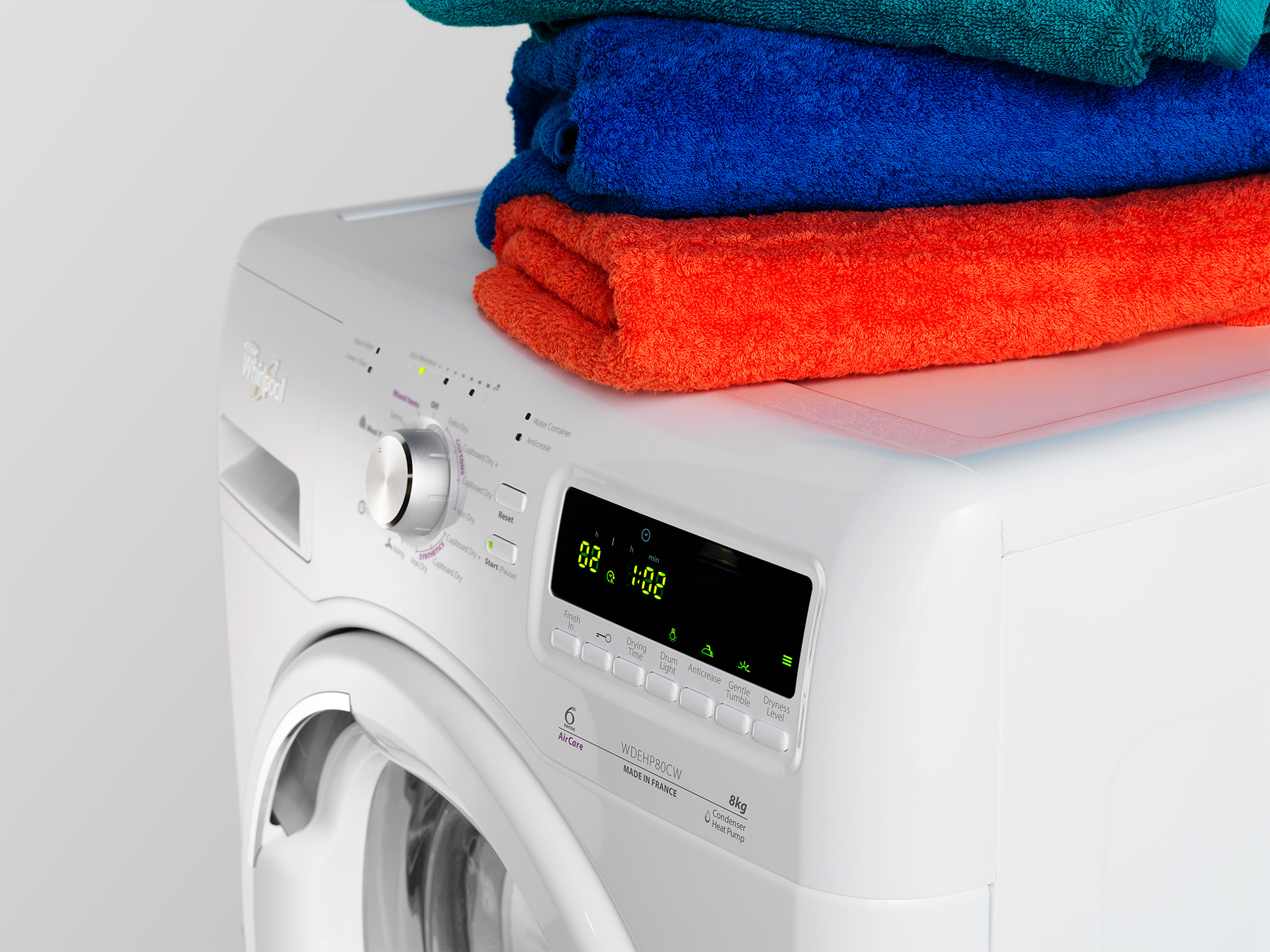 After image - English localisation of Stella washing machine.