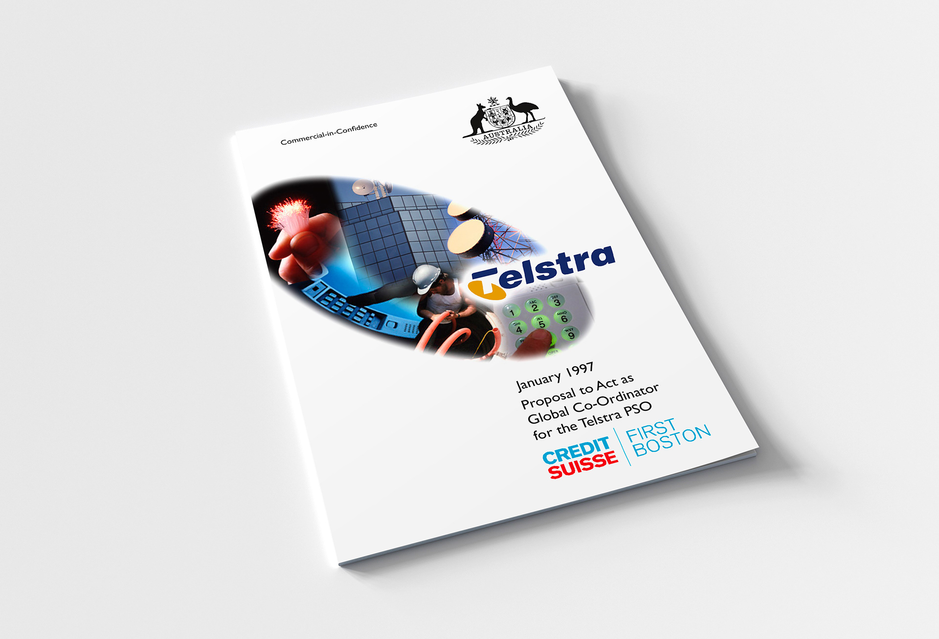 Telstra PSO document front cover.
