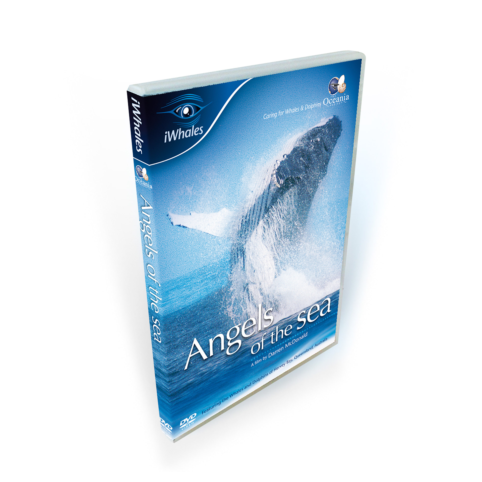 Angels of the sea DVD showing front of pack and spine.