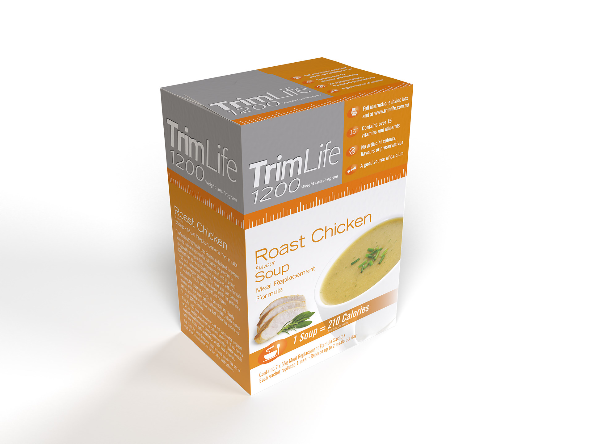 TrimLife 1200 Roast Chicken Soup.