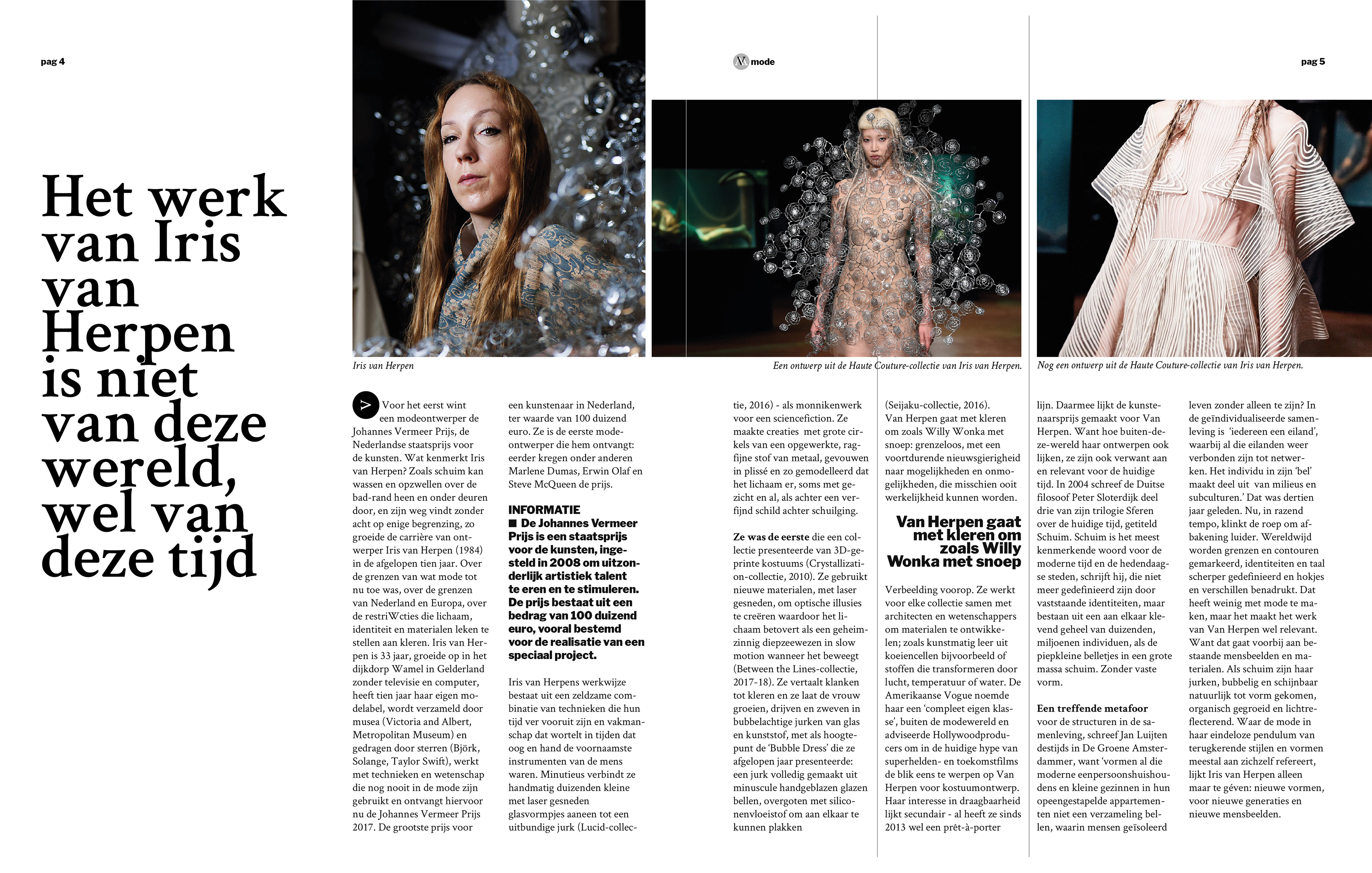 Spread Uit Magazine
