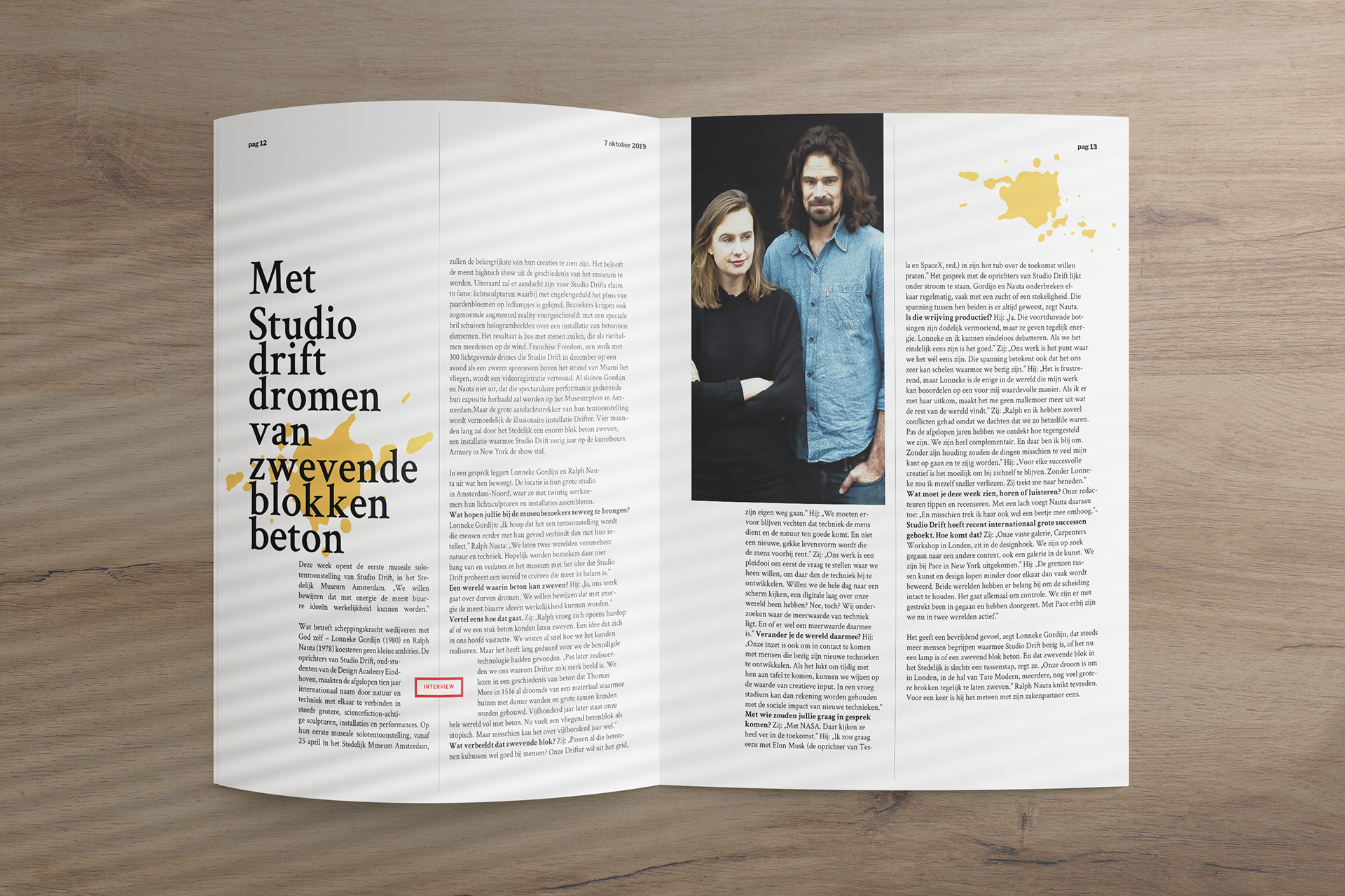 Spread Uit Magazine