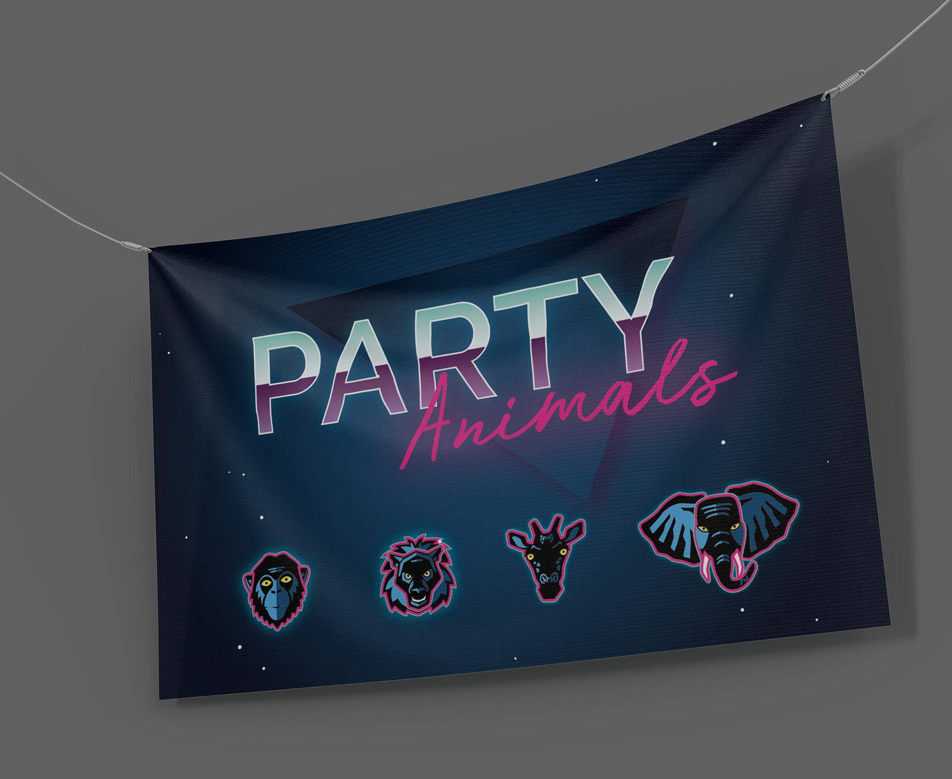 Poster Met Logo Erop