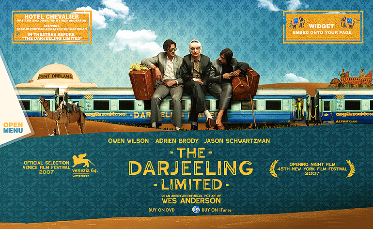 iTunes Movie of the Week: Wes Anderson's THE DARJEELING LIMITED