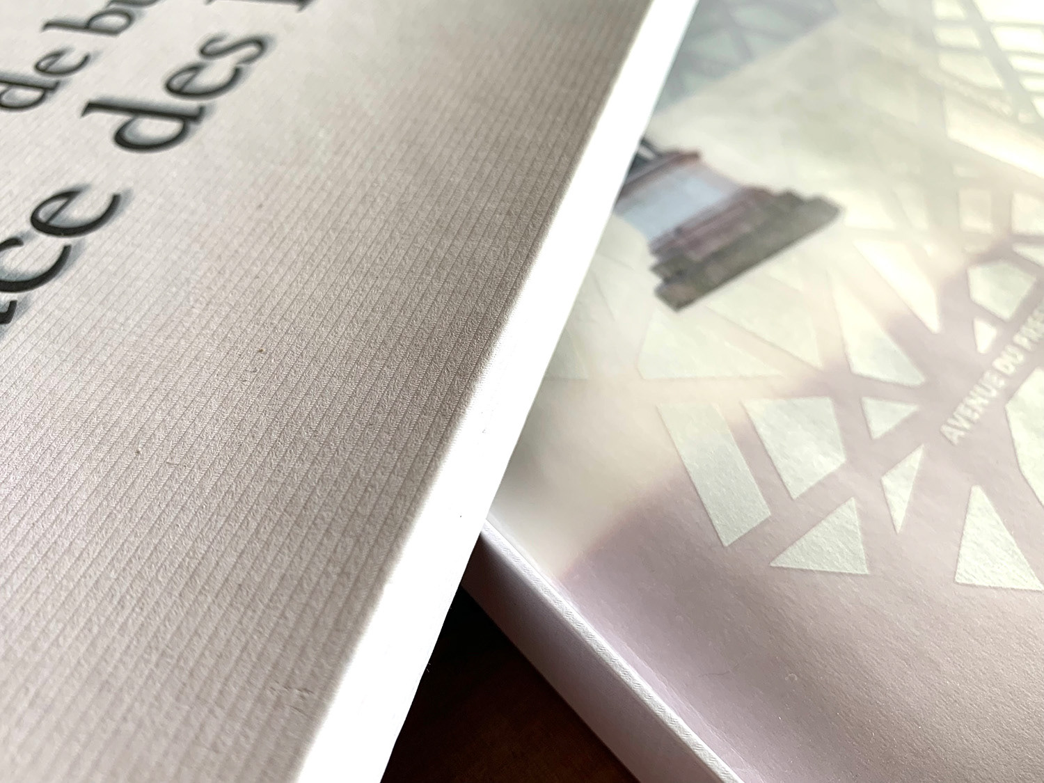 BOÎTE Carton rembordé papier création, impression quadri