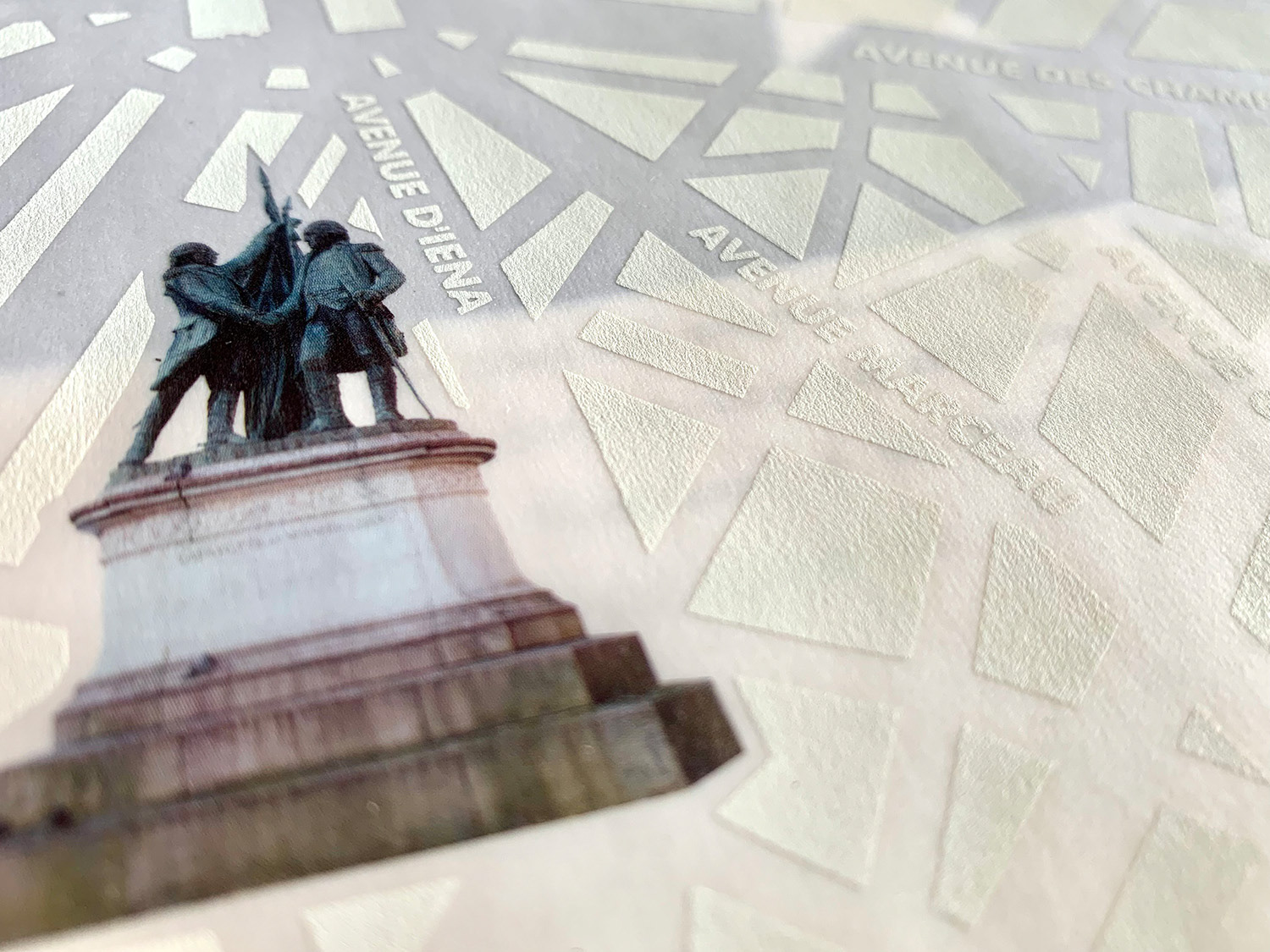 Impression quadri et sérigraphie sur Pergamenata Bianco