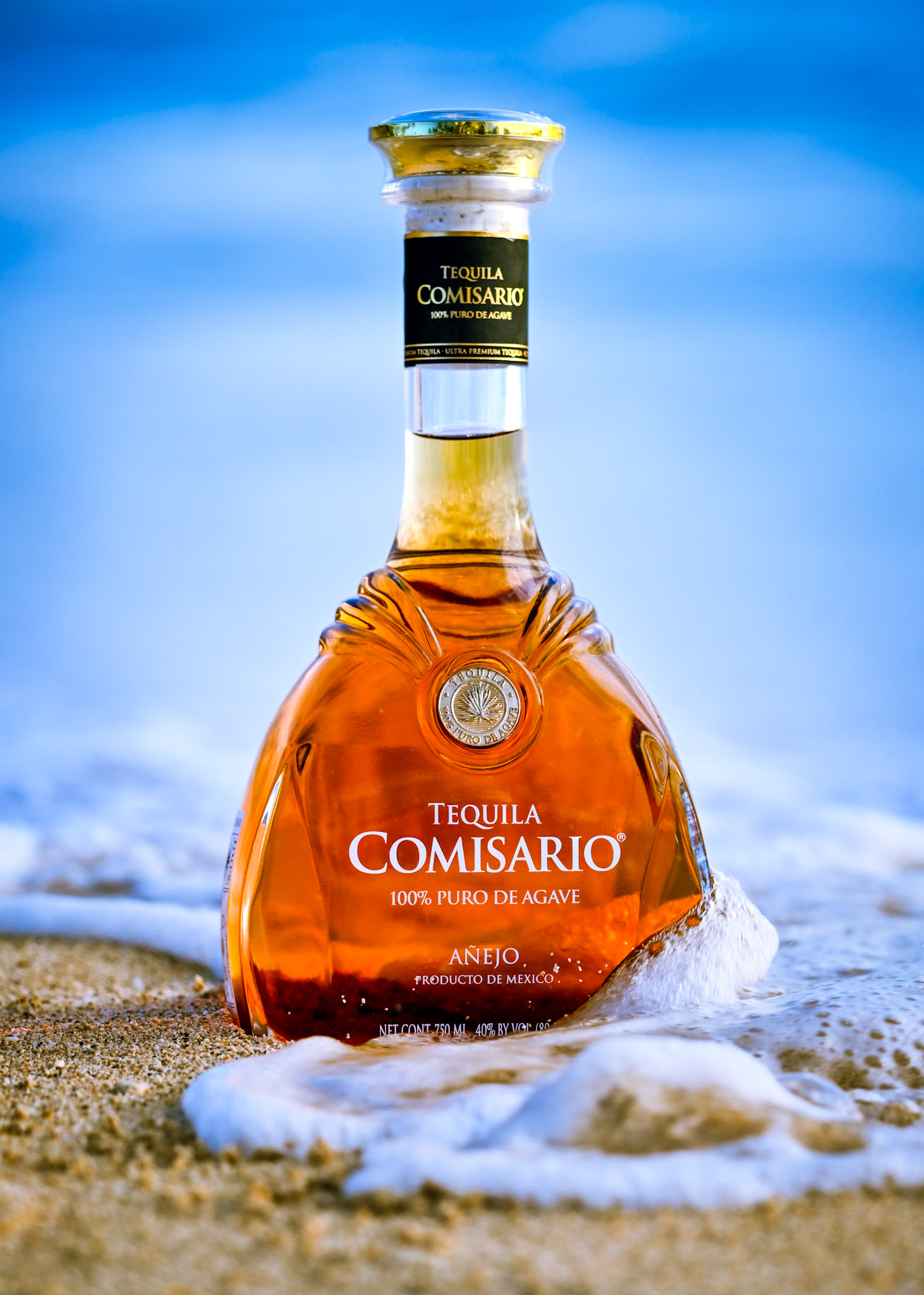 Even Tequila Relaxes on the Beach