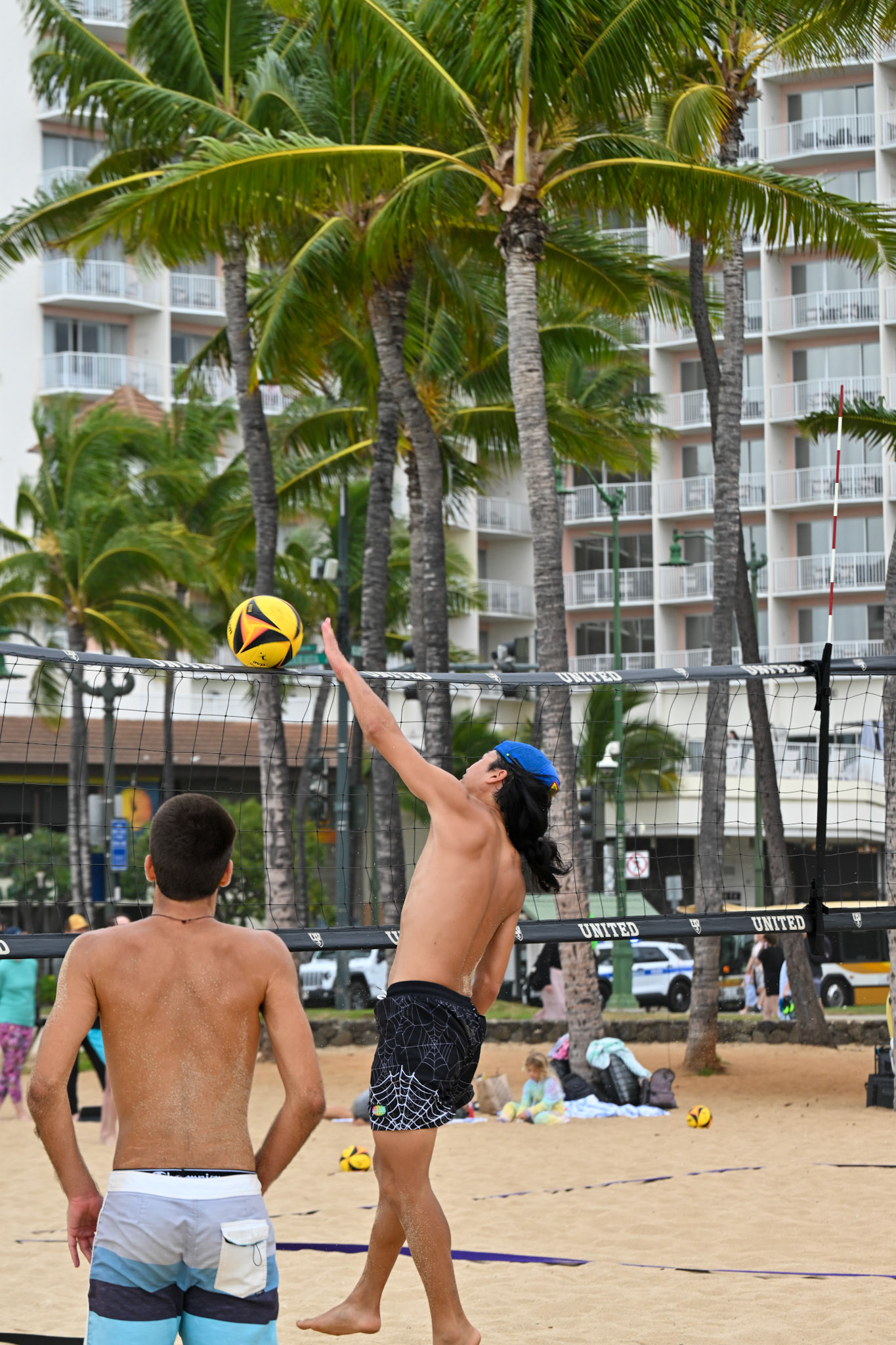 Waikiki Beach Volleyball Tournament (28 Jan 2024)