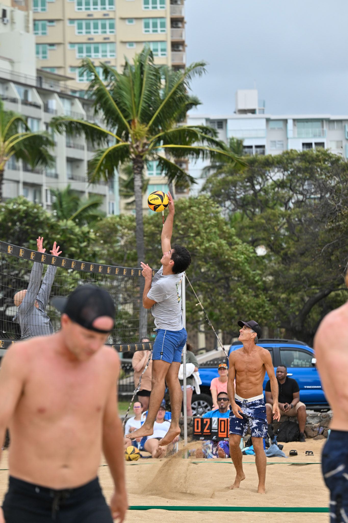 Waikiki Beach Volleyball Tournament (28 Jan 2024)