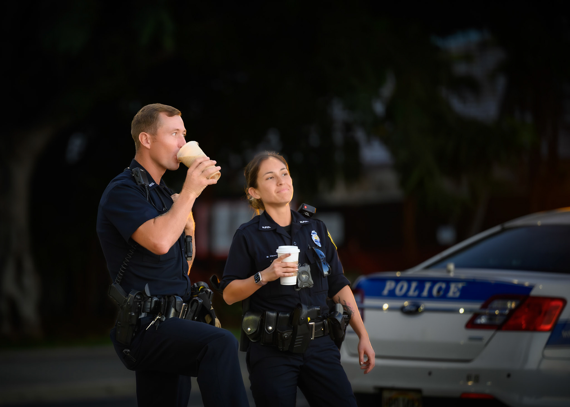 Honolulu Police Always on Alert