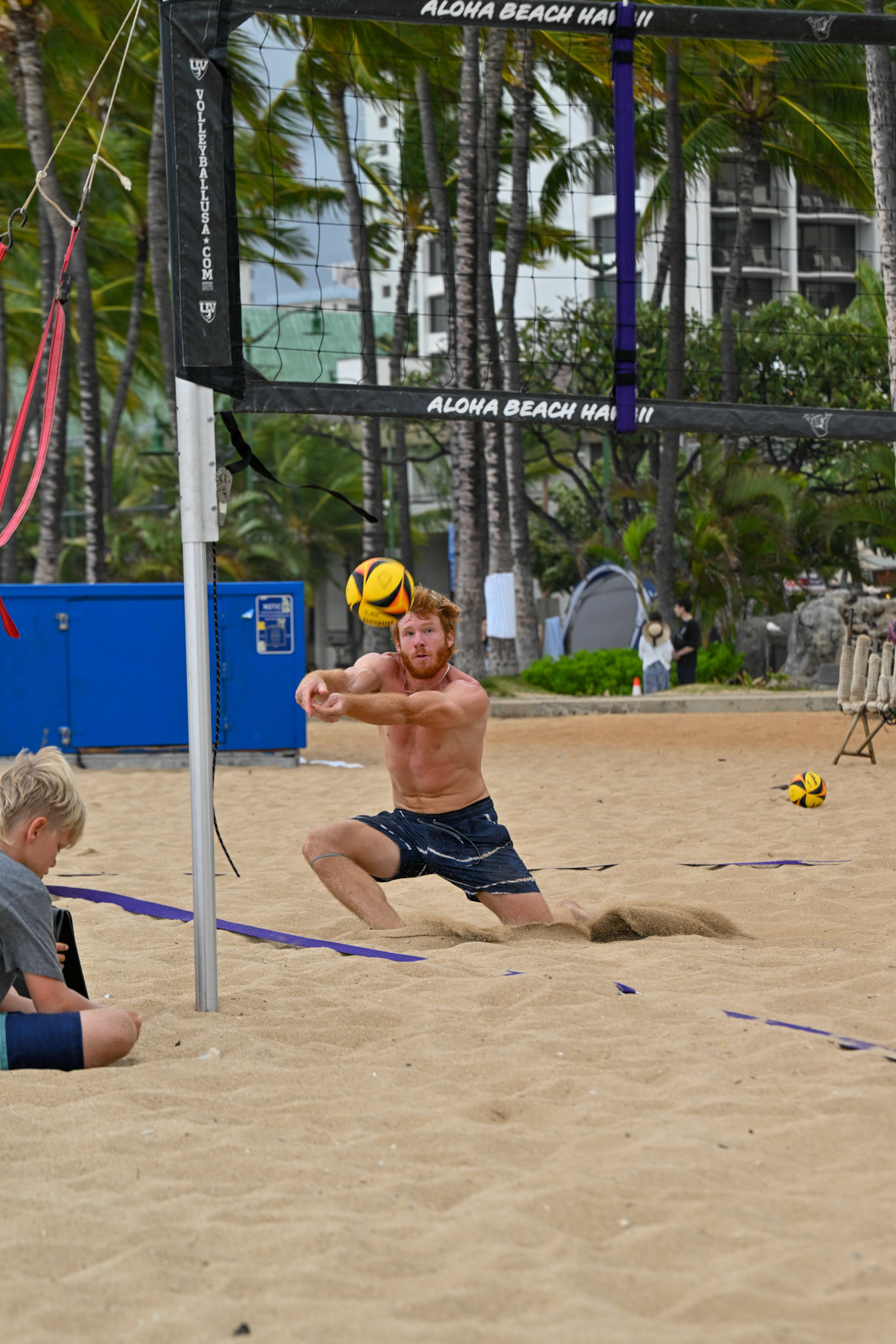 Waikiki Beach Volleyball Tournament (28 Jan 2024)