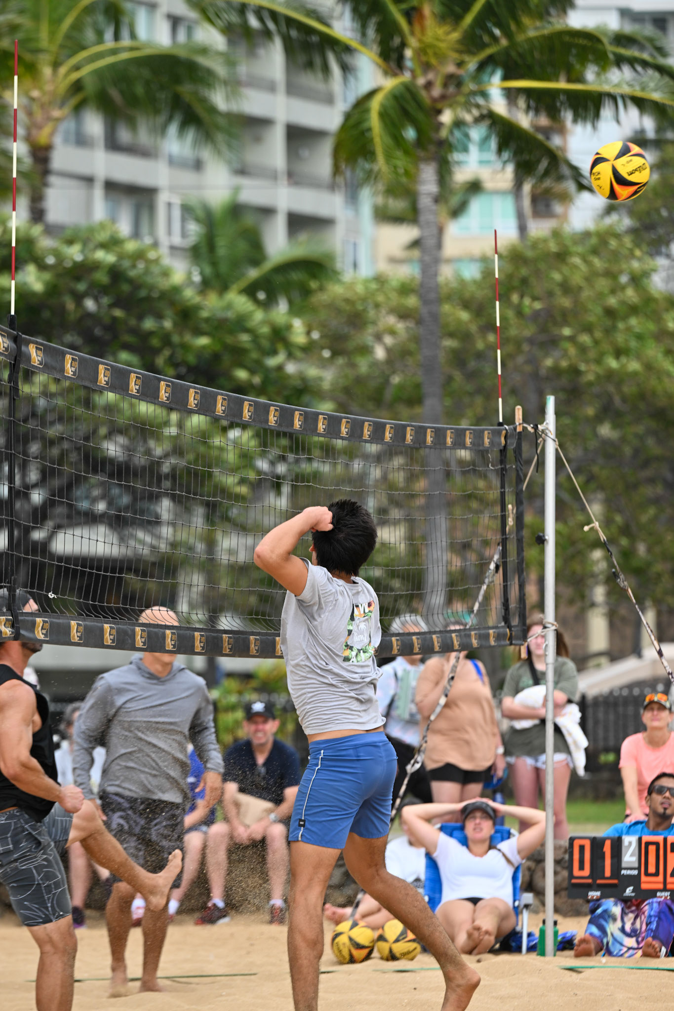 Waikiki Beach Volleyball Tournament (28 Jan 2024)