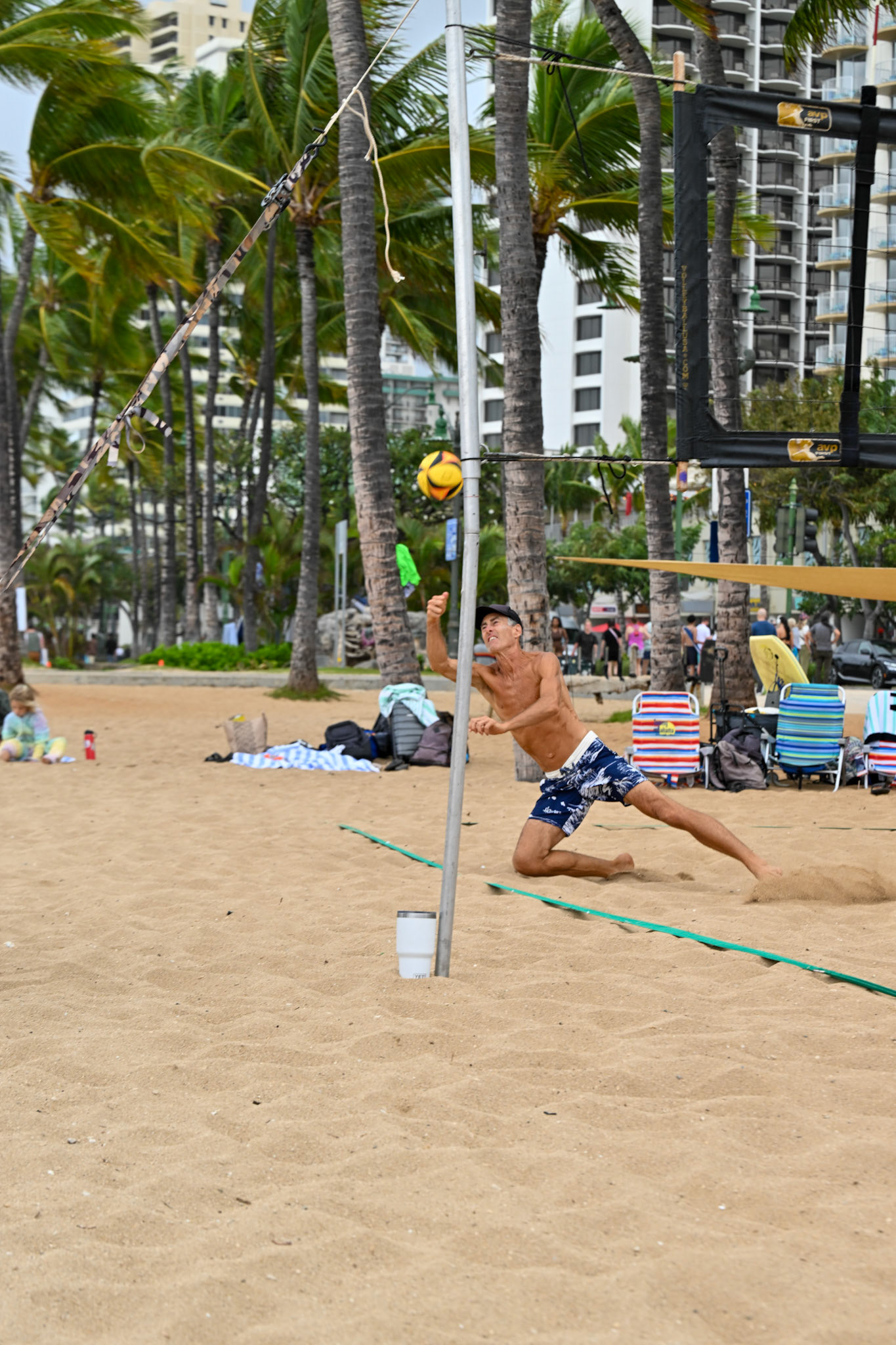 Waikiki Beach Volleyball Tournament (28 Jan 2024)
