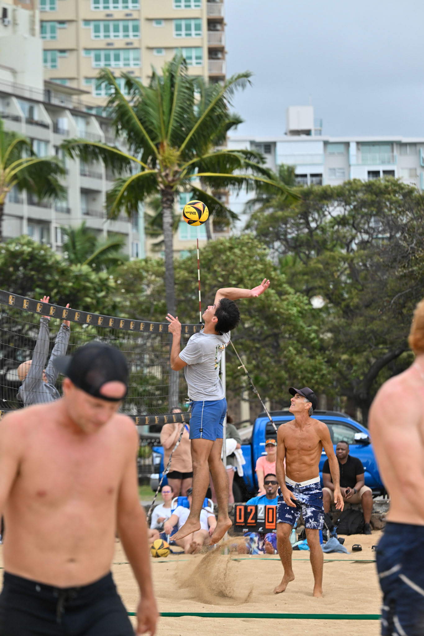 Waikiki Beach Volleyball Tournament (28 Jan 2024)