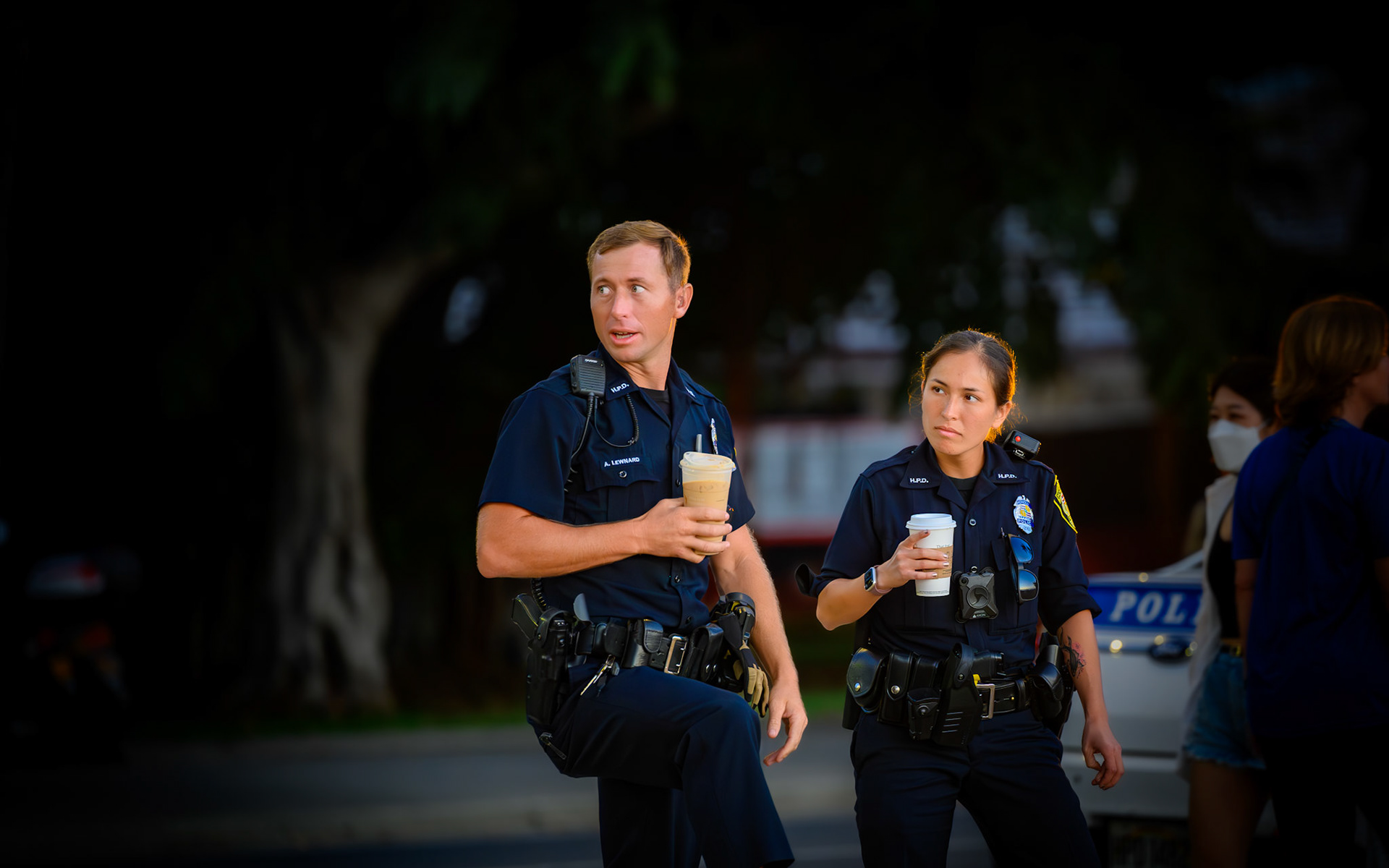 Honolulu Police Always on Alert