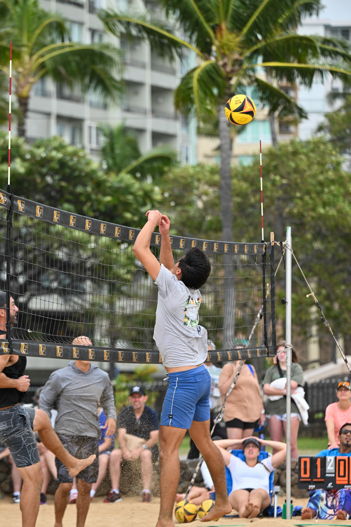 Waikiki Beach Volleyball Tournament (28 Jan 2024)