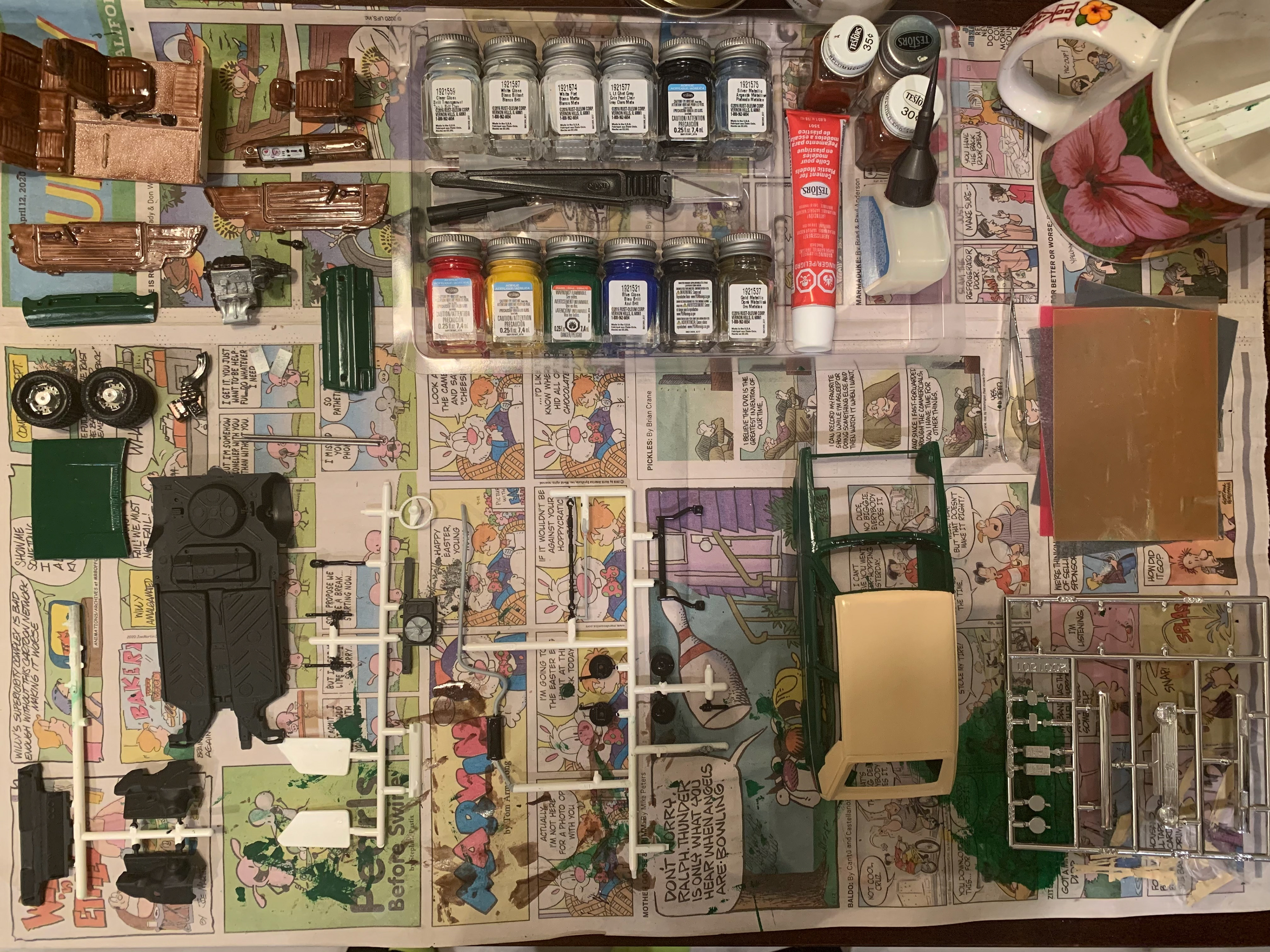 time to assemble!