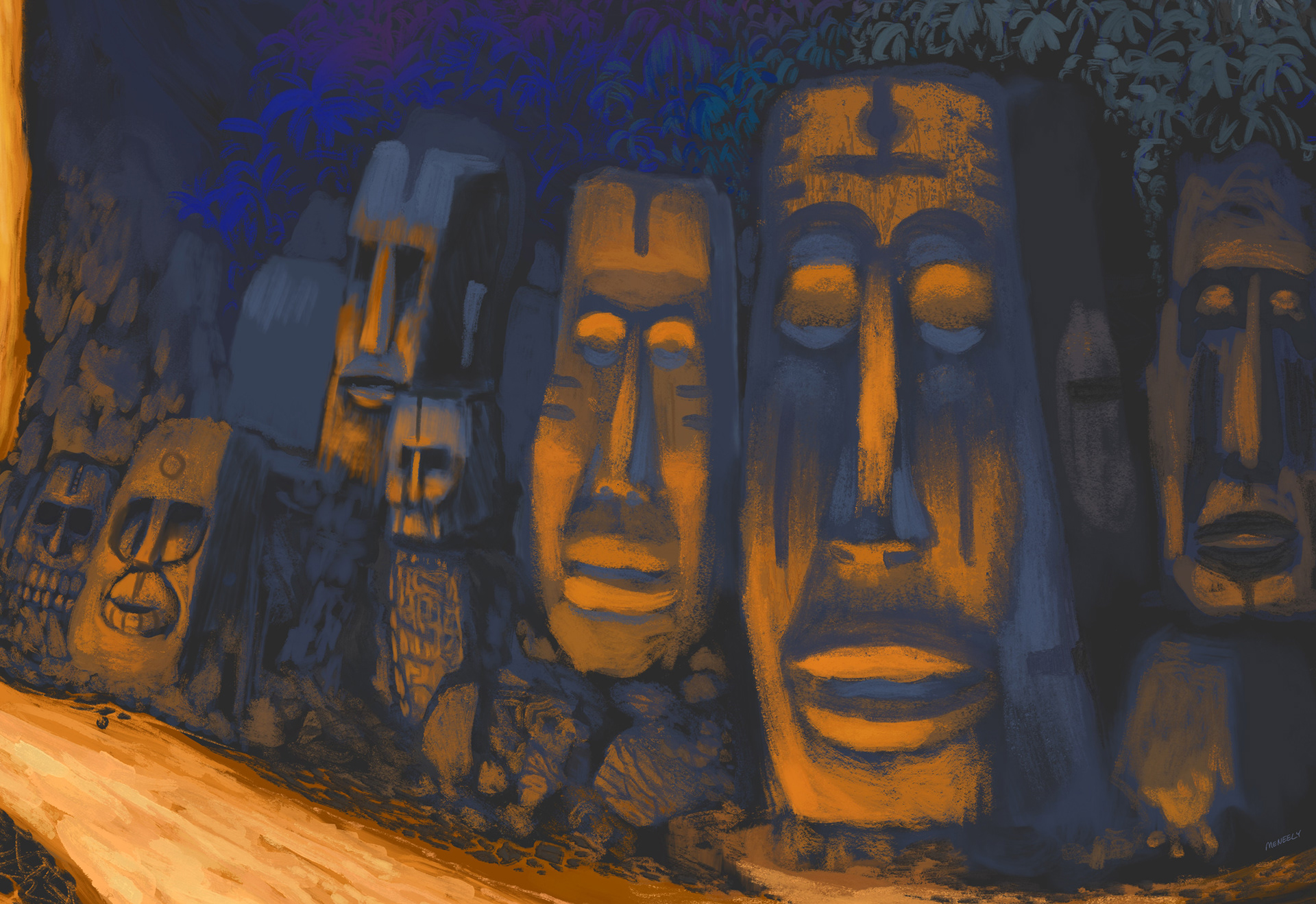 Tikis Detail