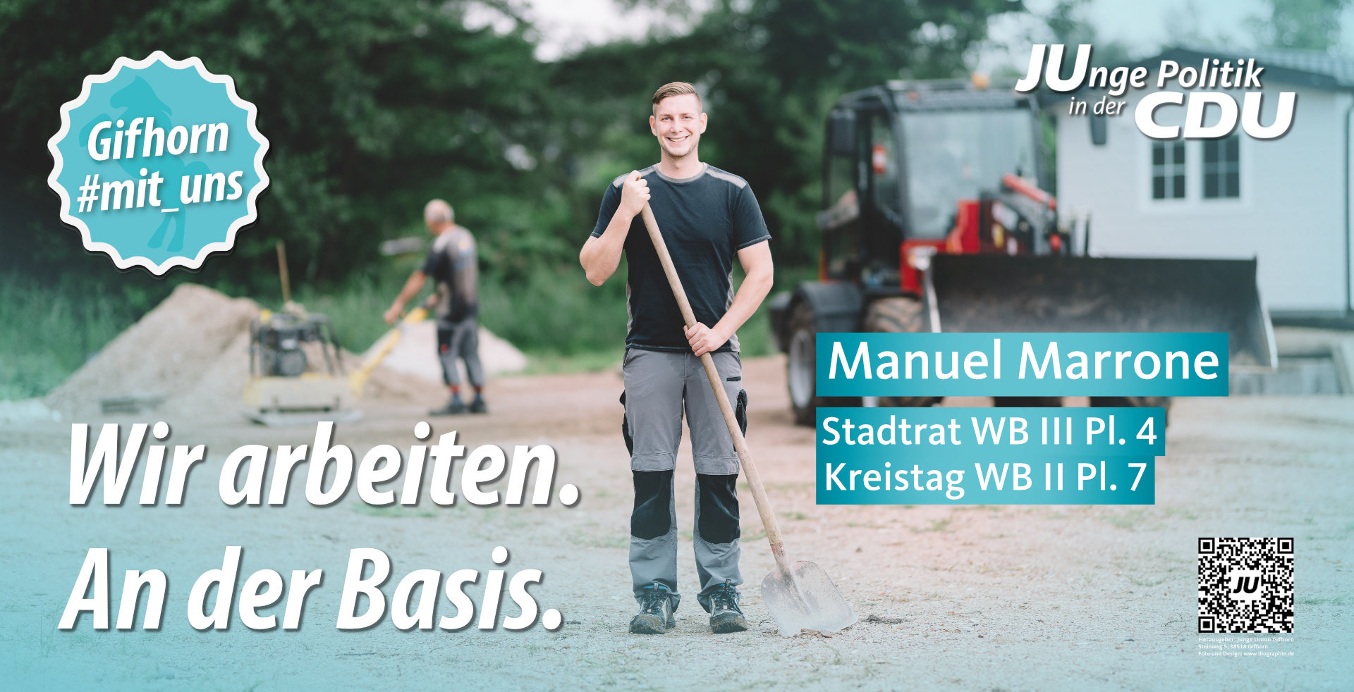 Wir arbeiten. An der Basis.