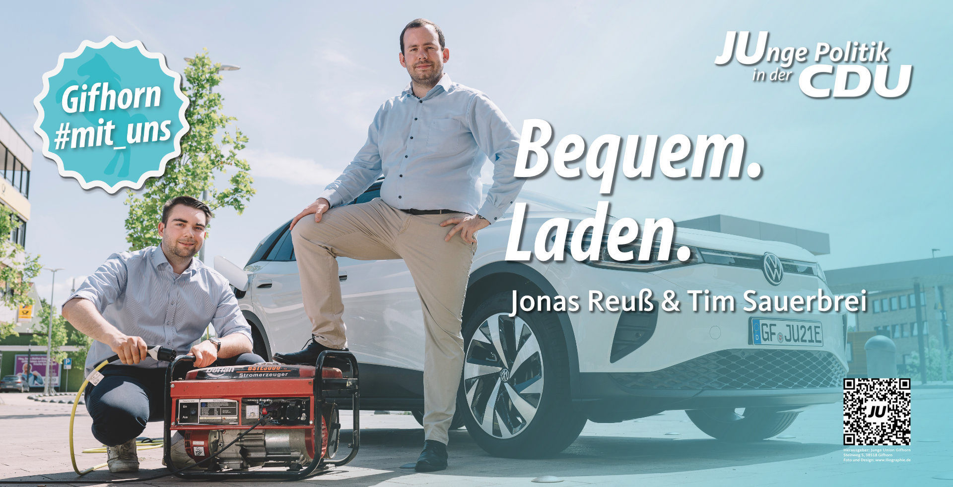 Bequem. Laden.