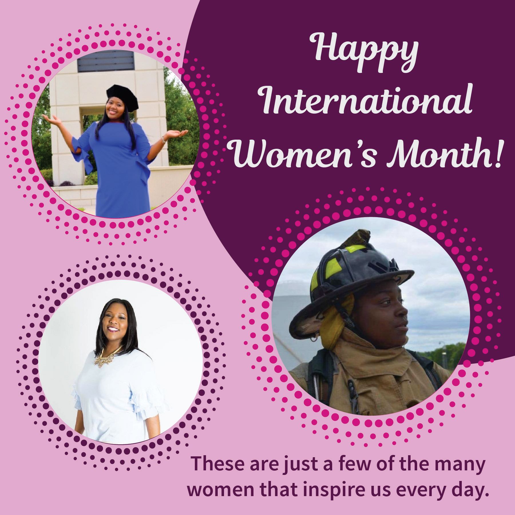 International Women's Month Social Media Post
