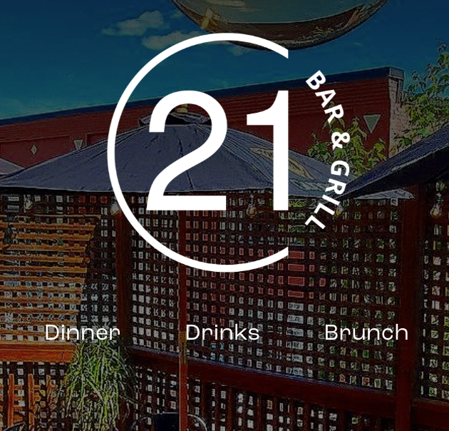 website header