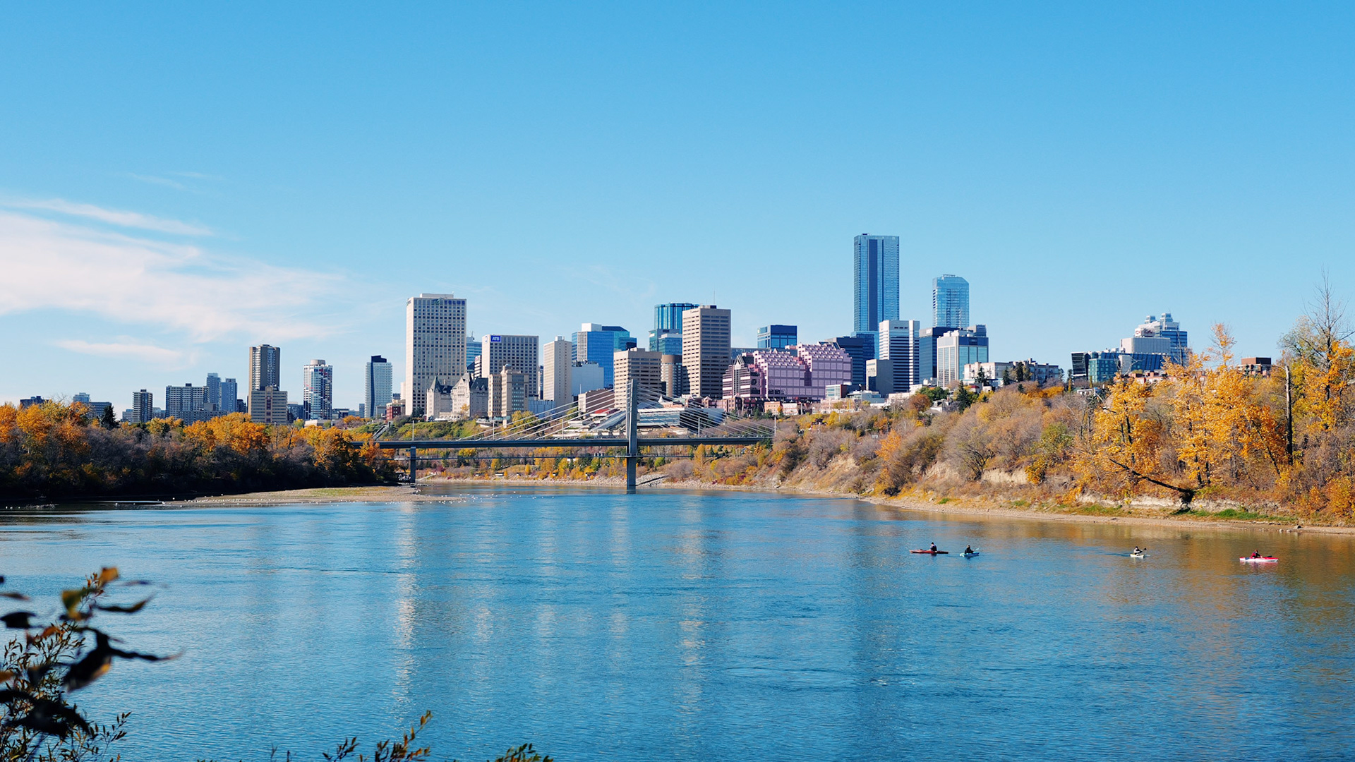 A view of Edmonton Downtown