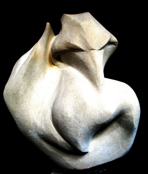 back view- the memory of conception. This work is about the birthing process