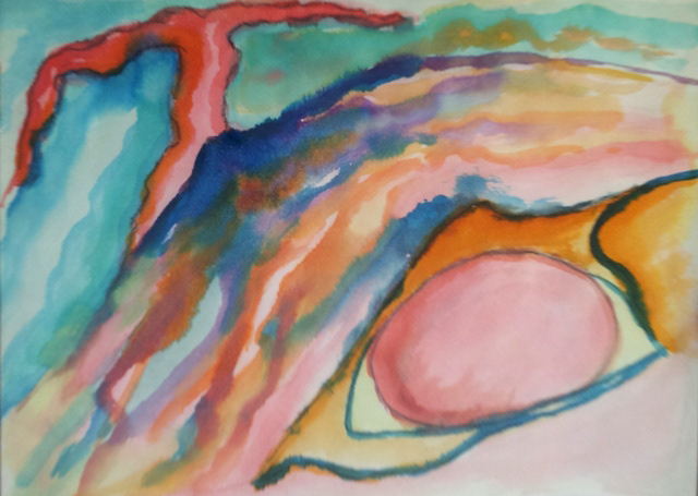 "A nugget of truth" -  2013 Water Colour