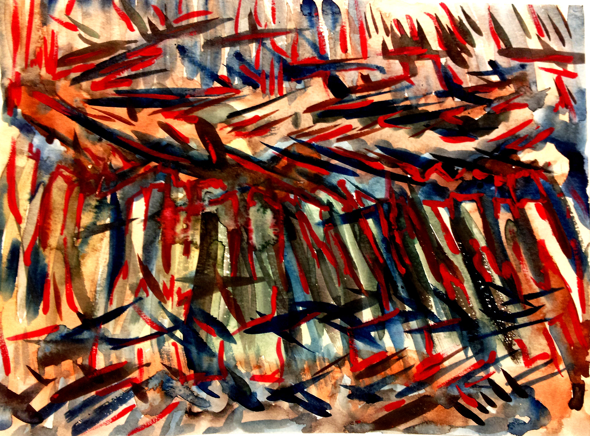 "Before rainfall" - 1st of August 2013