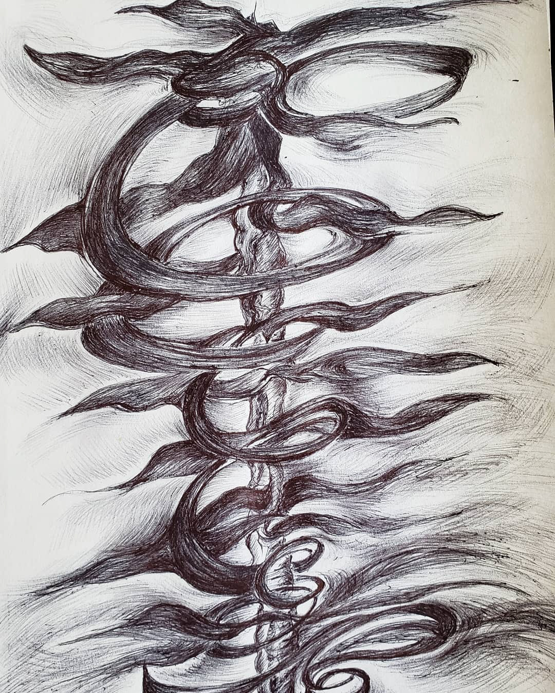 Irony of how the spiral directs tangents_21 April 2020
