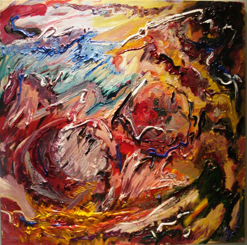 Equanimity - March 31 2014 - oil on canvas 24 x 24 inches