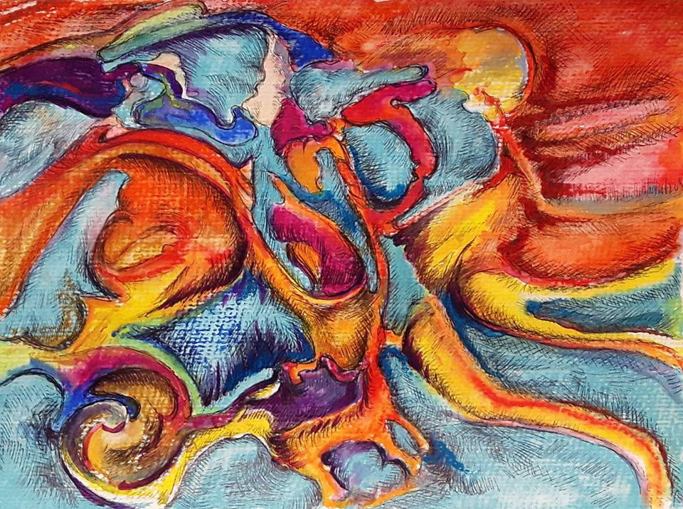 "Divinging ground" © 2016 Debora Alanna.