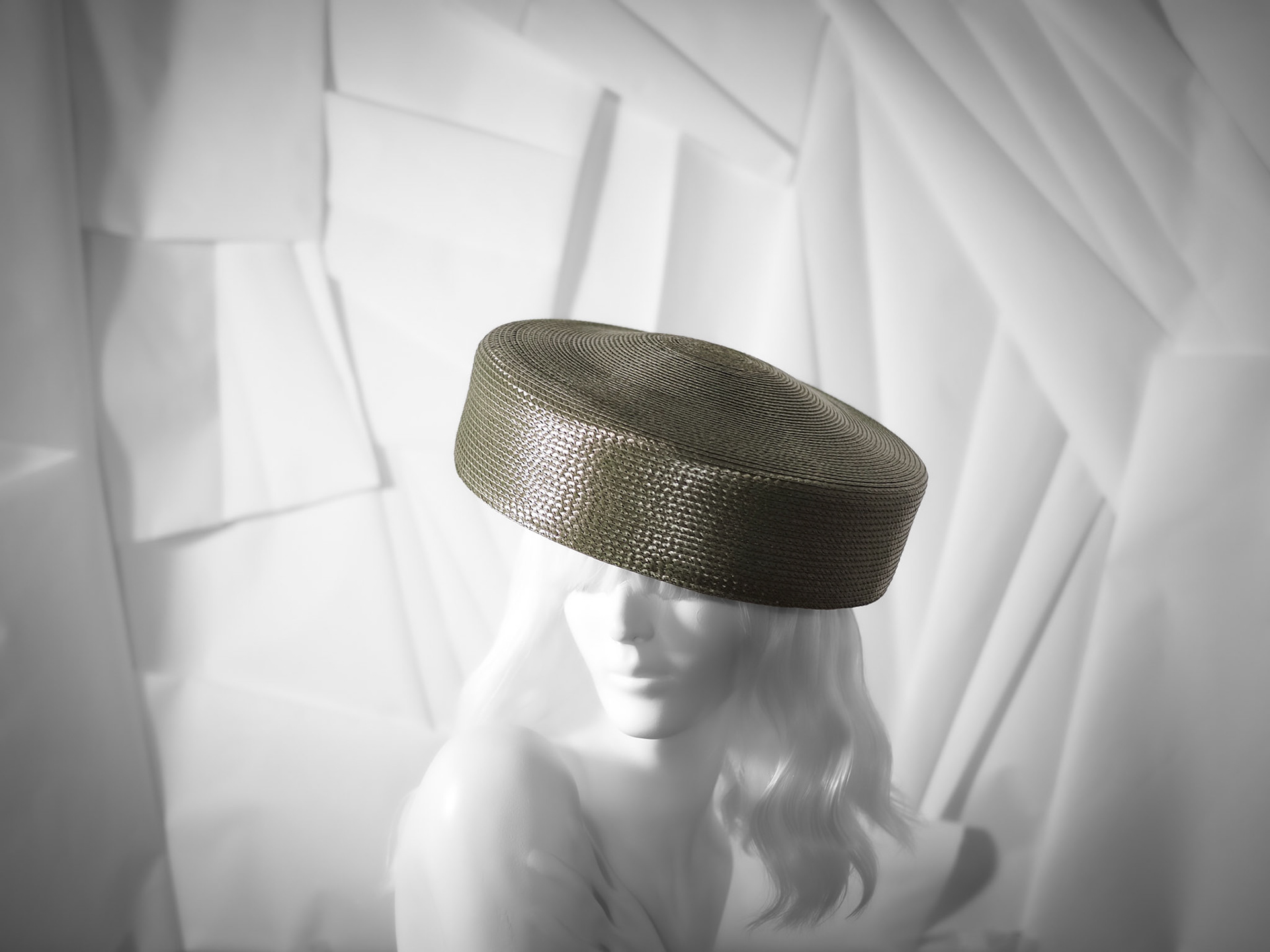 ULI • bumper toque in stitched braid