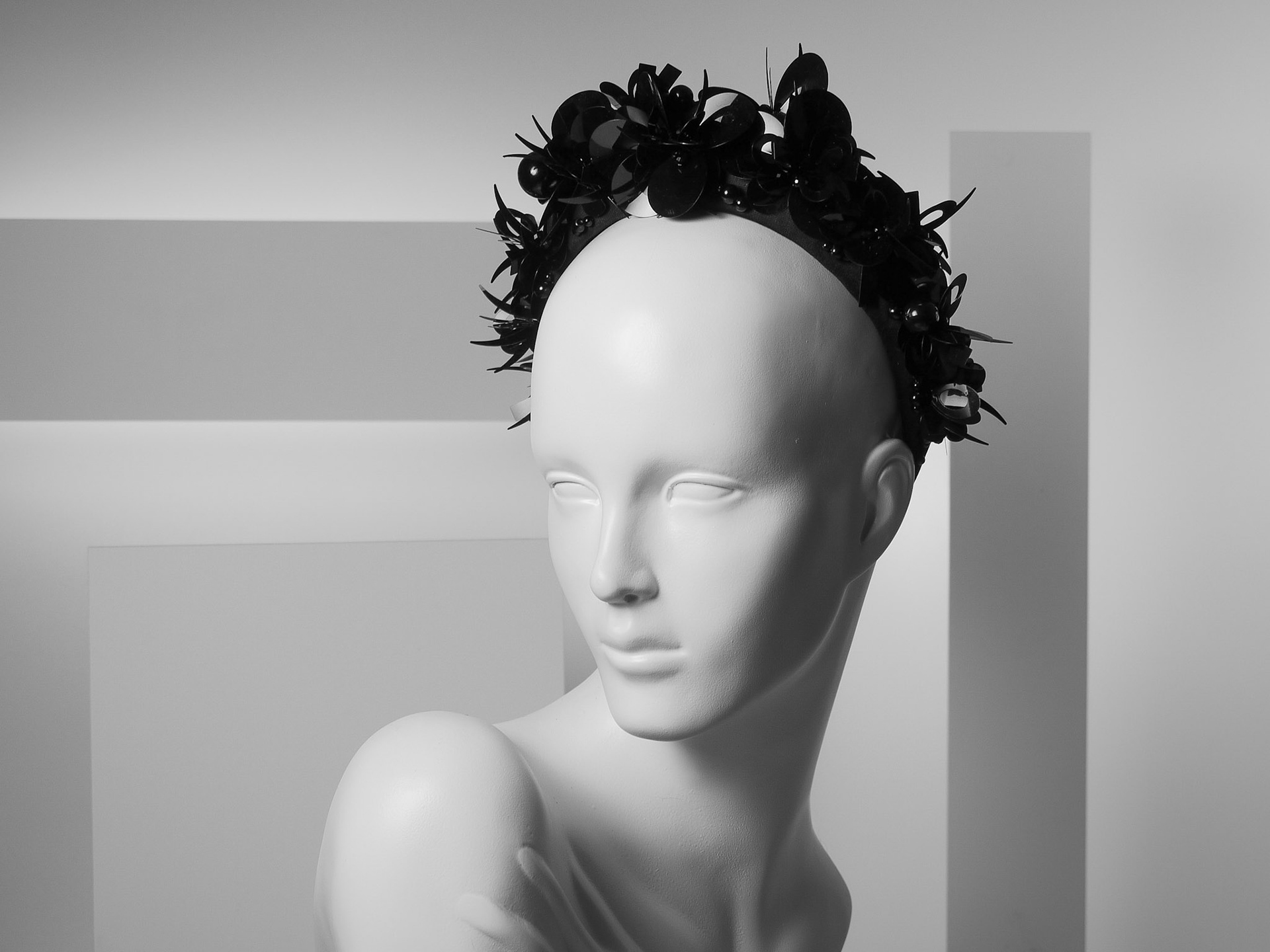 PAULA • embroidered silk headband