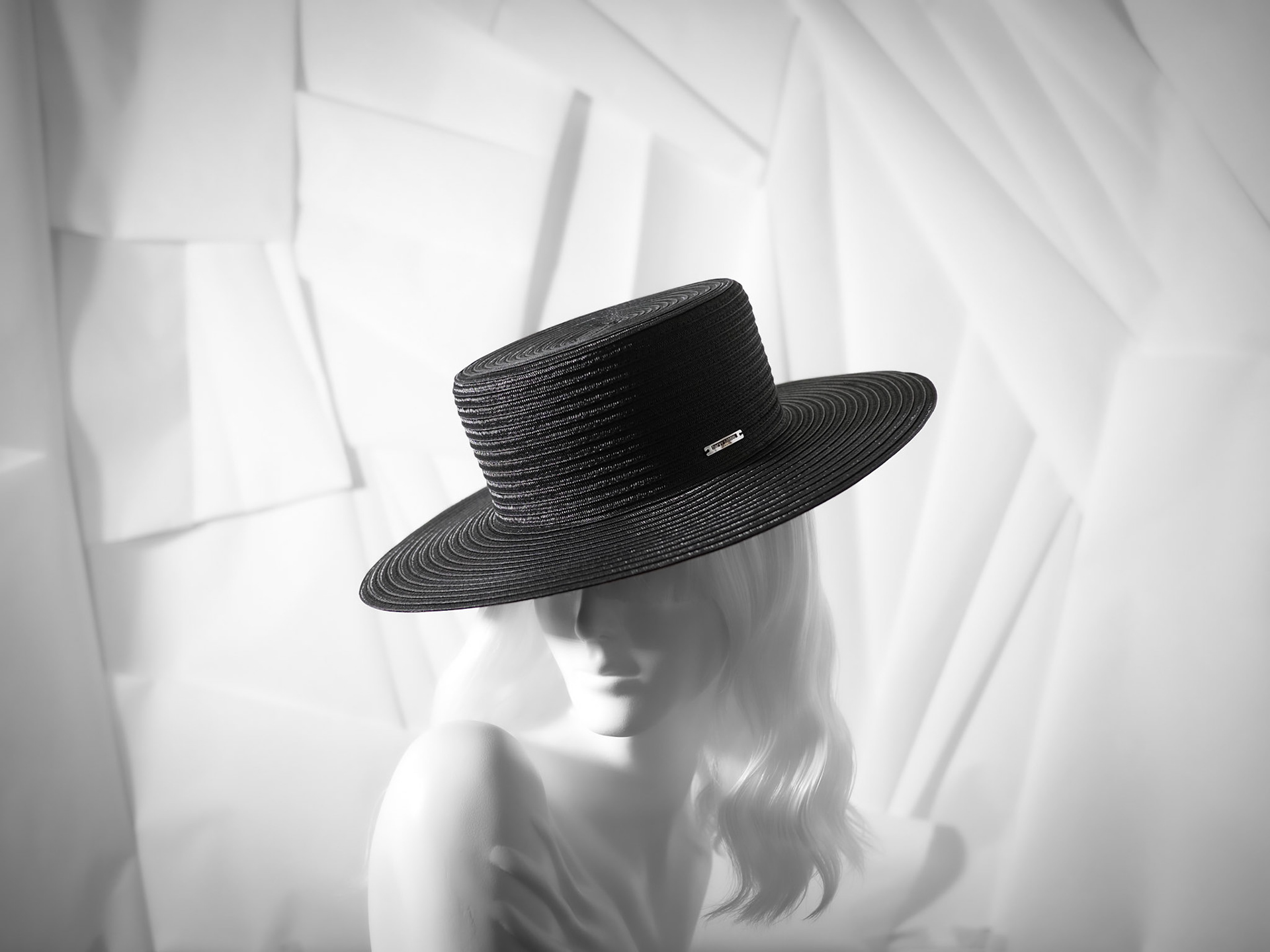 CEE • cordoba hat in stitched braid