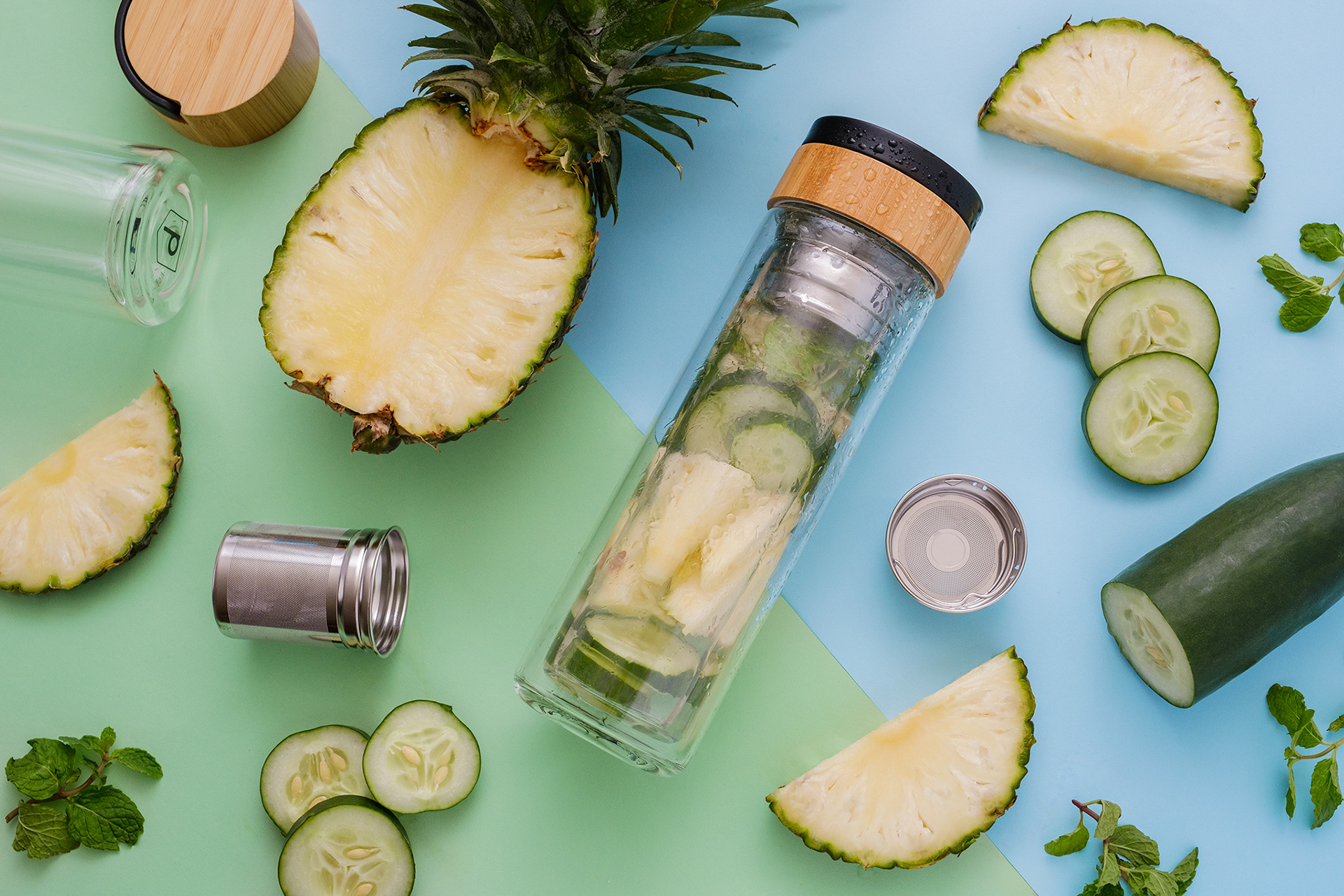 Pineapple, Mint & Cucumber Recipe