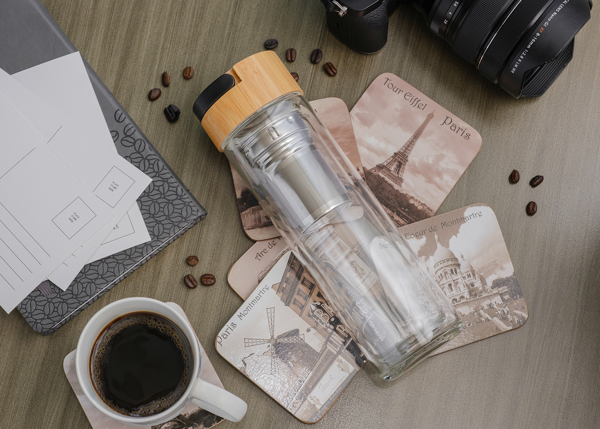 Coffee Infuser Flatlay
