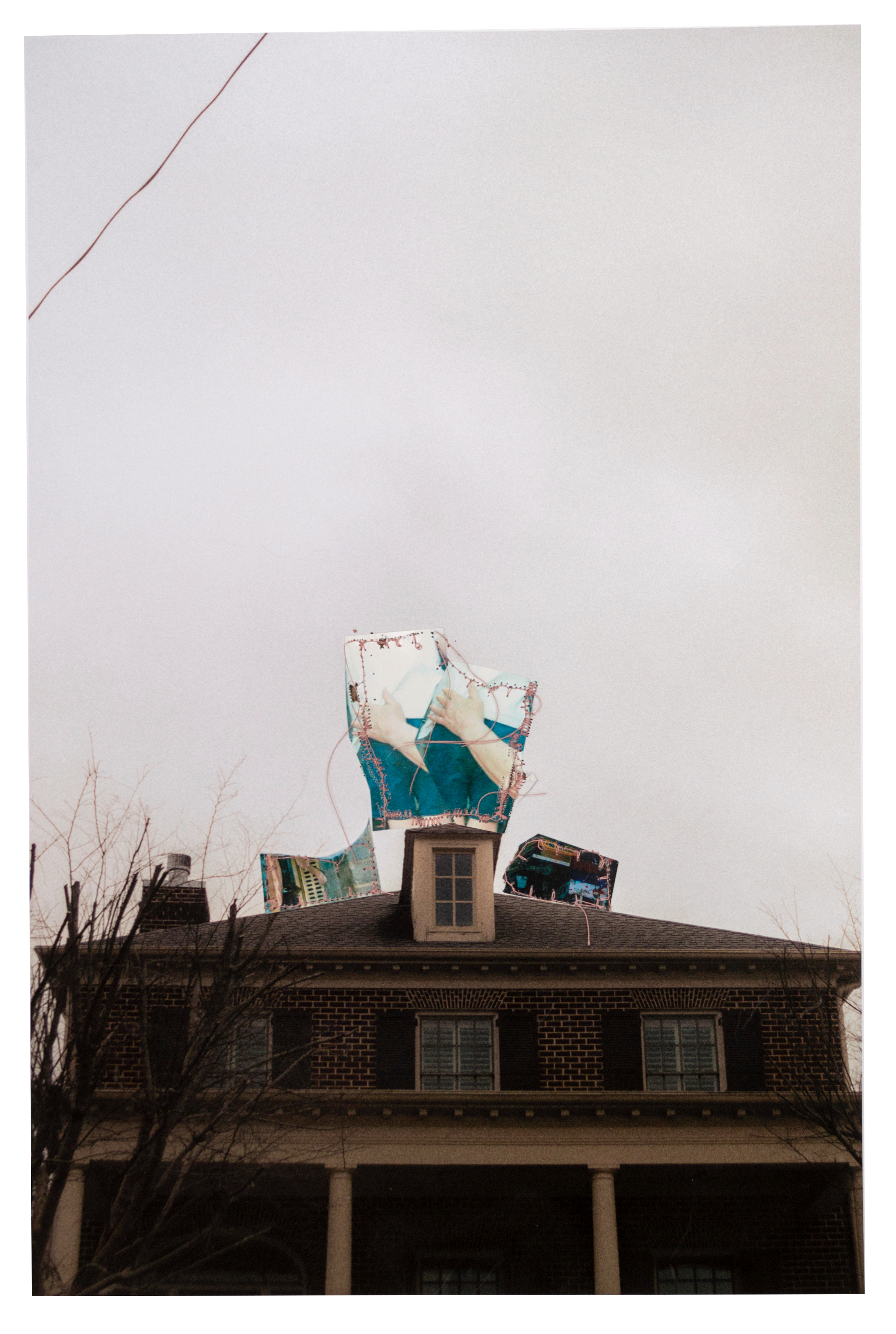 13" x 19", C-Type Print on Inkjet on Paper, Thread, 2020.
