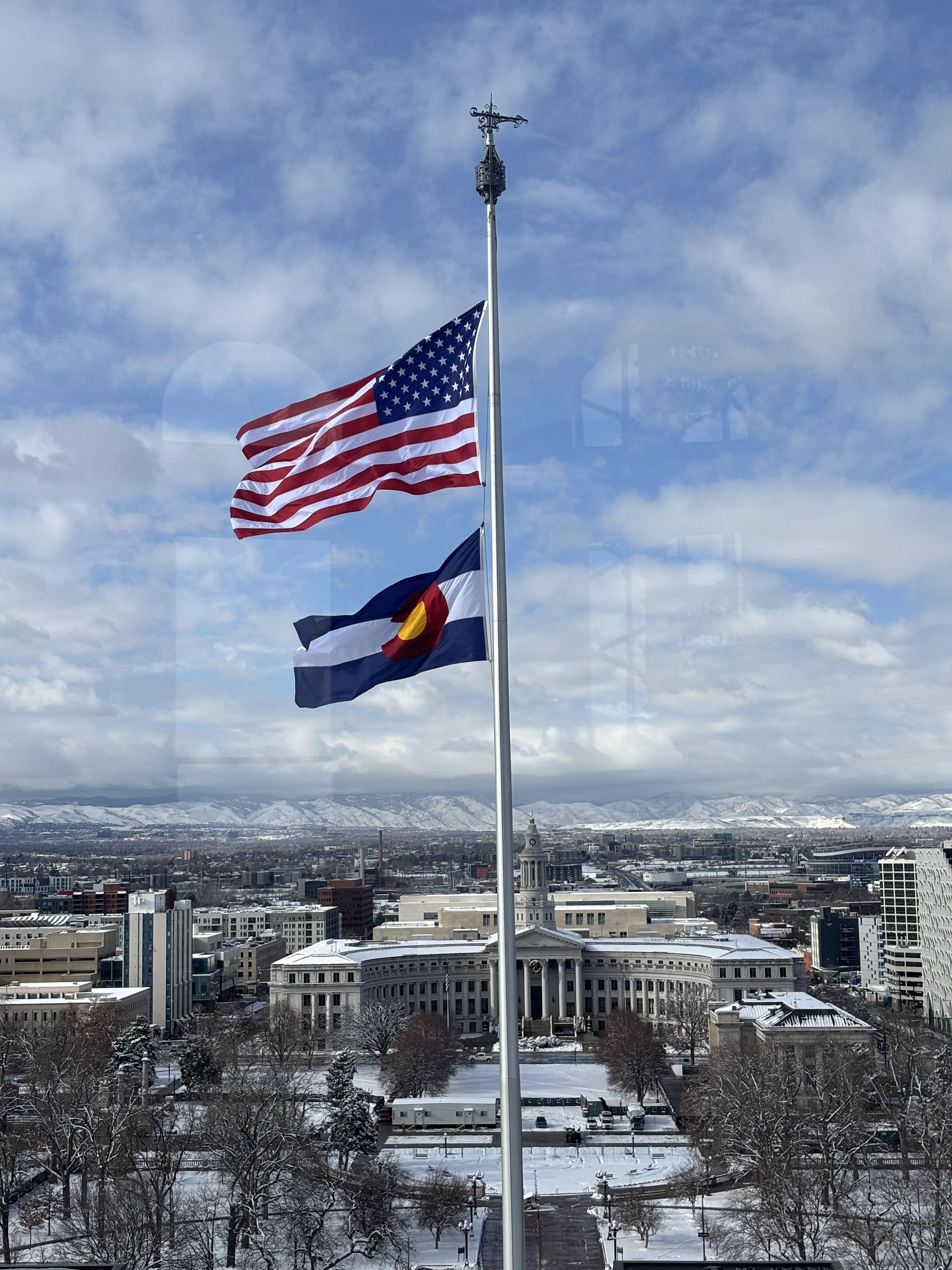 View from Denver City Hall