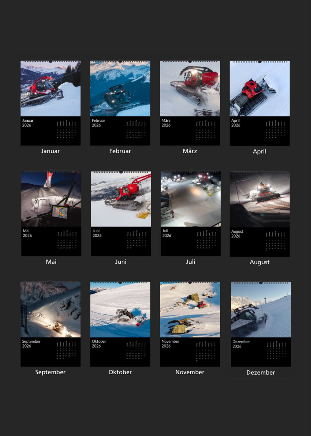 2026 Pistenteam Übersicht